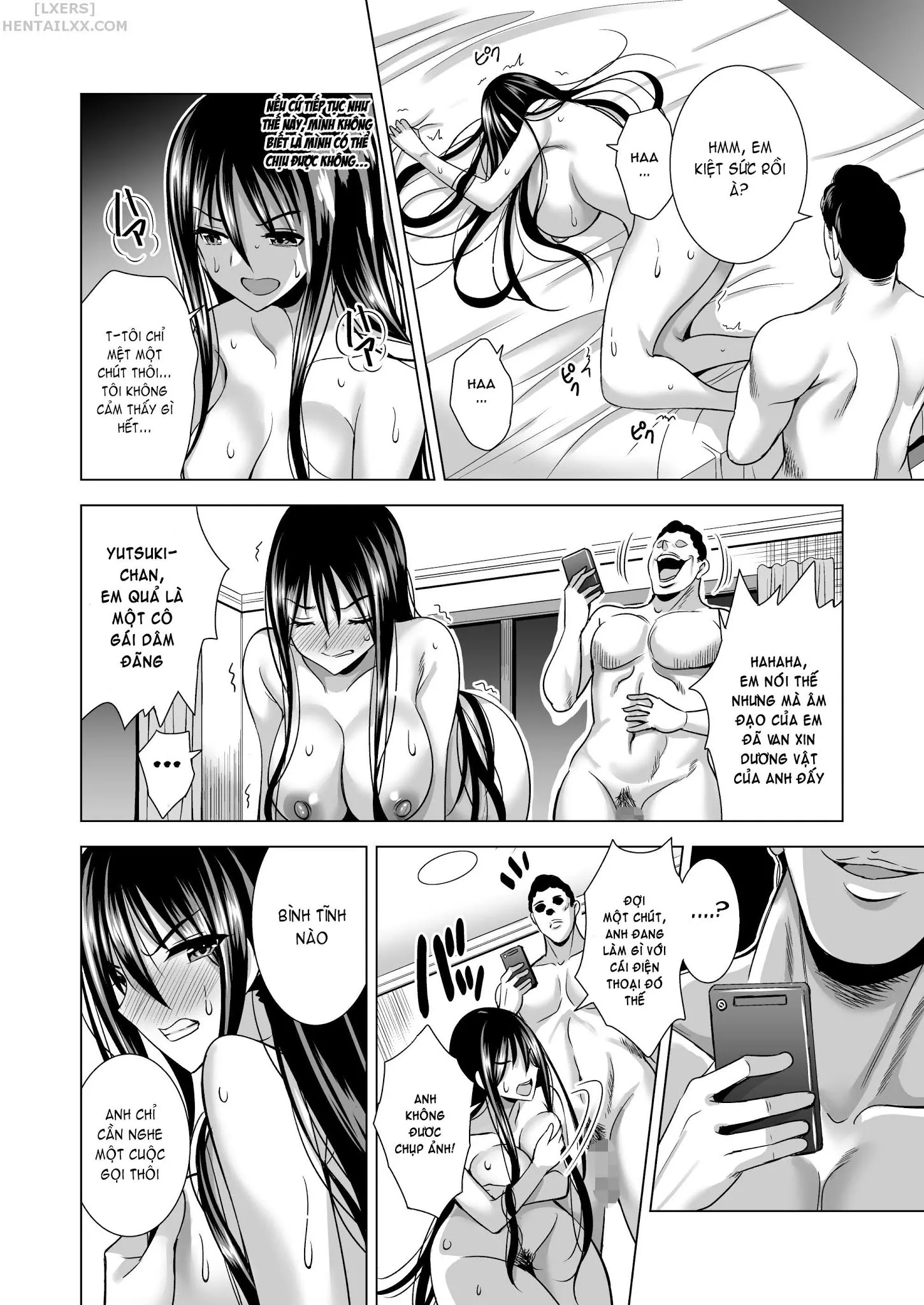 HentaiVN.net - Ảnh 38 - Tonight, I Will Service My Husbands Boss [Konya, Otto No Joushi Ni Dakare Ni Ikimasu...] - Oneshot