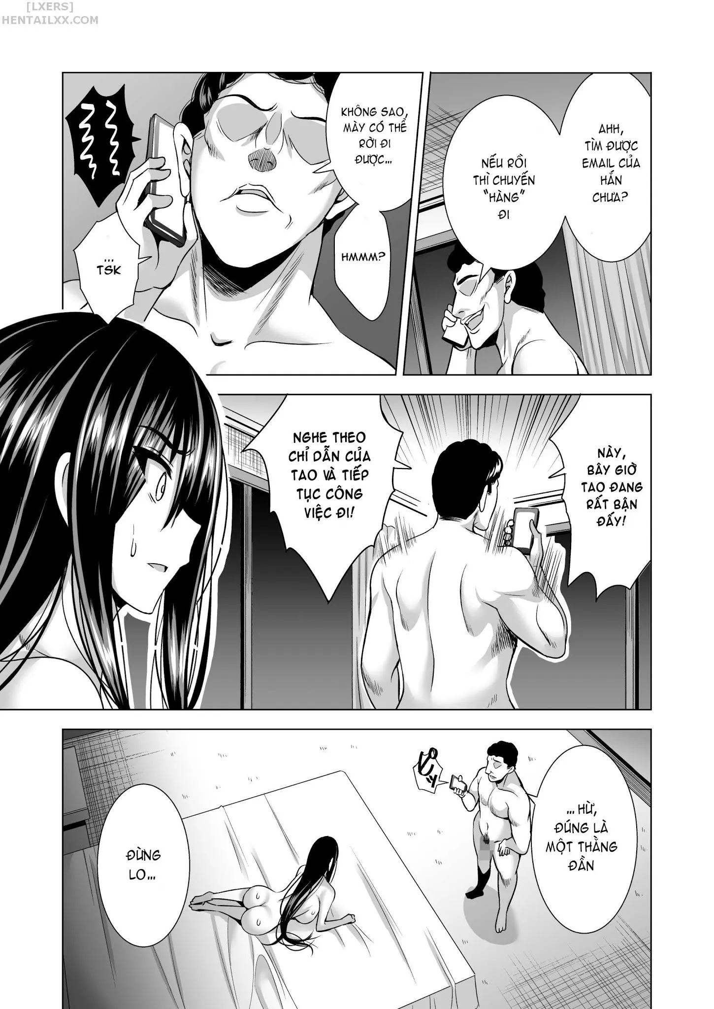 HentaiVN.net - Ảnh 39 - Tonight, I Will Service My Husbands Boss [Konya, Otto No Joushi Ni Dakare Ni Ikimasu...] - Oneshot