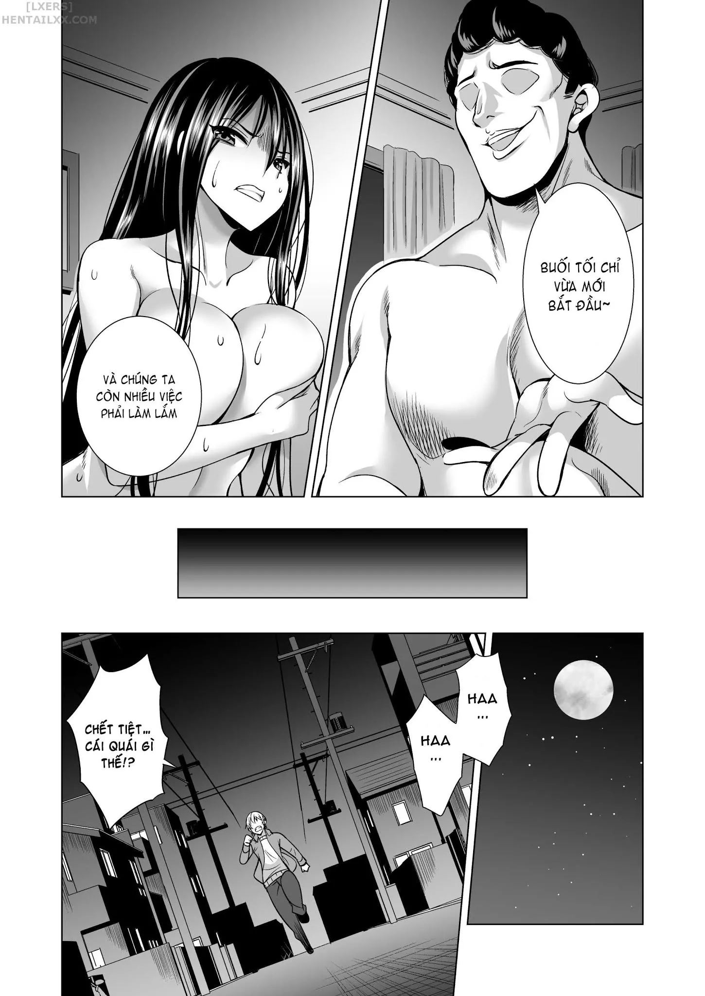 HentaiVN.net - Ảnh 40 - Tonight, I Will Service My Husbands Boss [Konya, Otto No Joushi Ni Dakare Ni Ikimasu...] - Oneshot