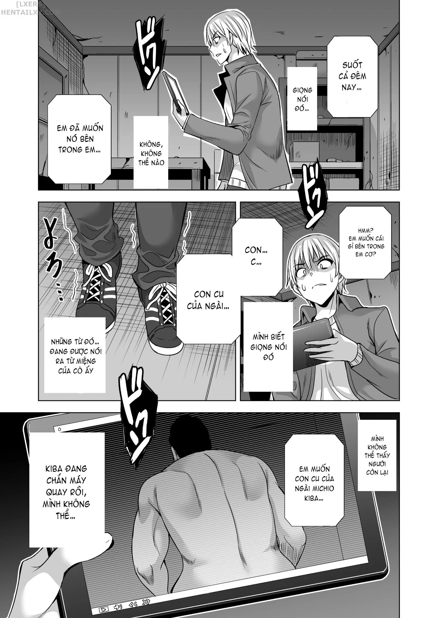 HentaiVN.net - Ảnh 45 - Tonight, I Will Service My Husbands Boss [Konya, Otto No Joushi Ni Dakare Ni Ikimasu...] - Oneshot