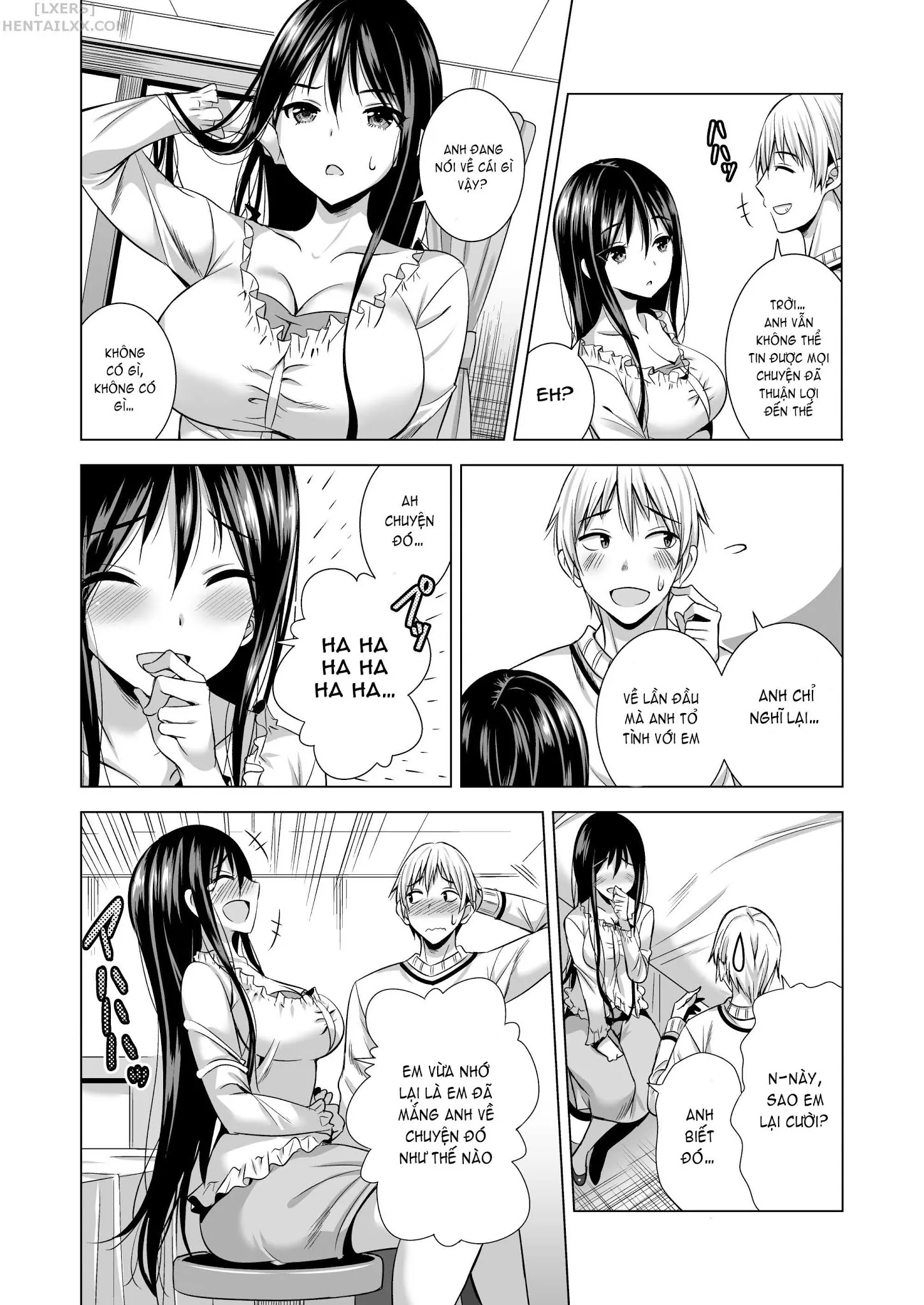 HentaiVN.net - Ảnh 8 - Tonight, I Will Service My Husbands Boss [Konya, Otto No Joushi Ni Dakare Ni Ikimasu...] - Oneshot