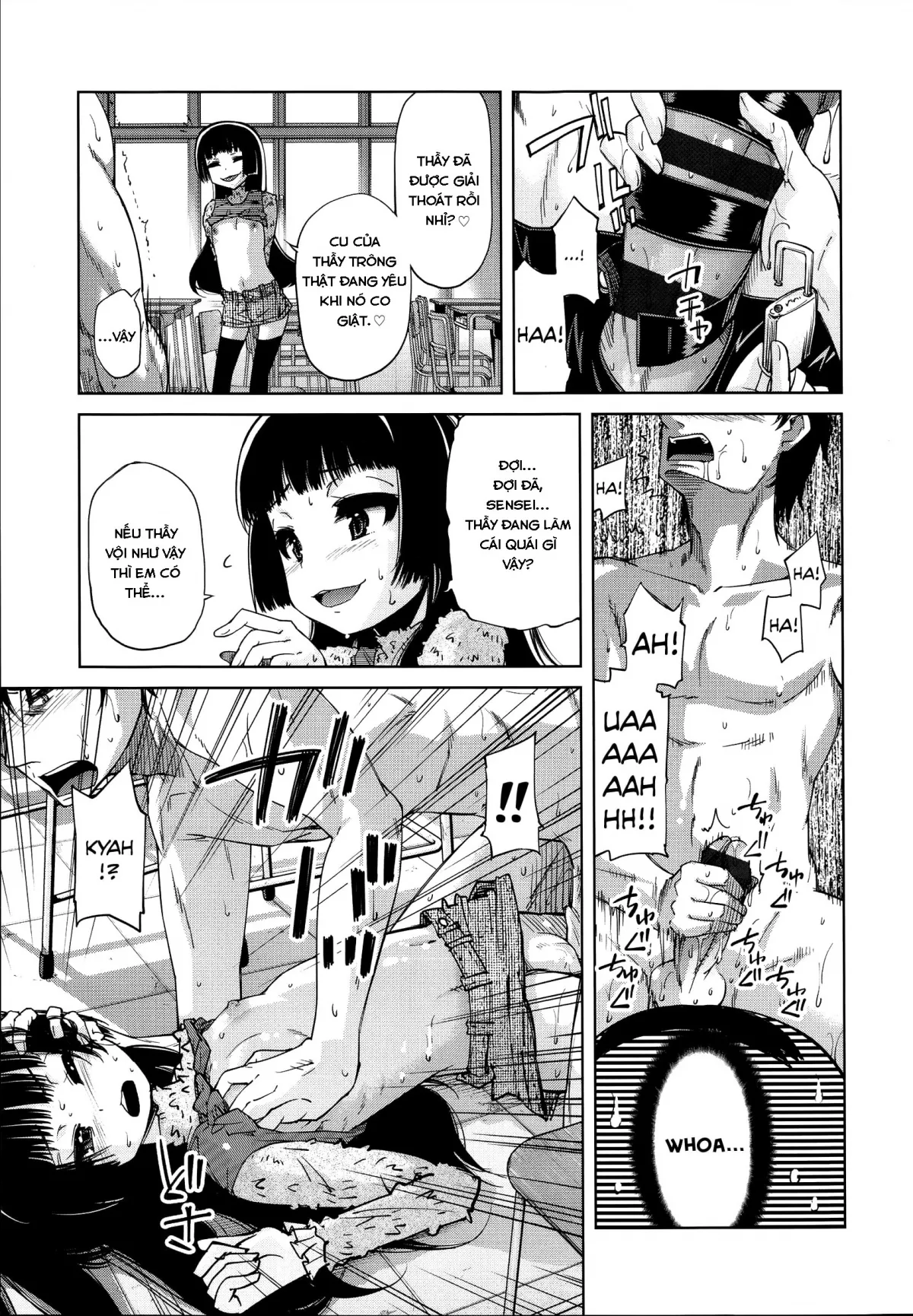 HentaiVN.net - Ảnh 13 - Hanairo Shoujo Flower-colored Girls - Sau giờ học: Hoa chuông