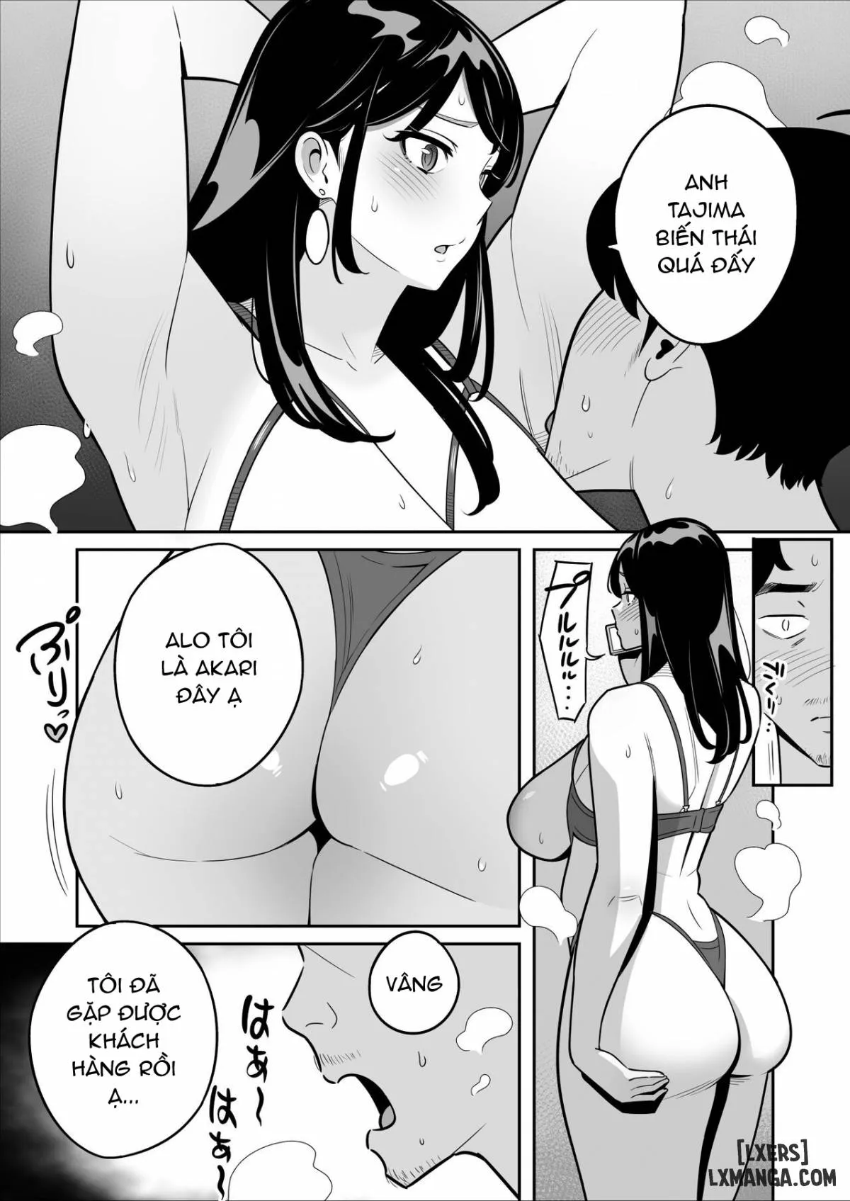 HentaiVN.net - Ảnh 12 - Gekiyasu Fuuzoku De Ooatari Hiita ... - Chap 1