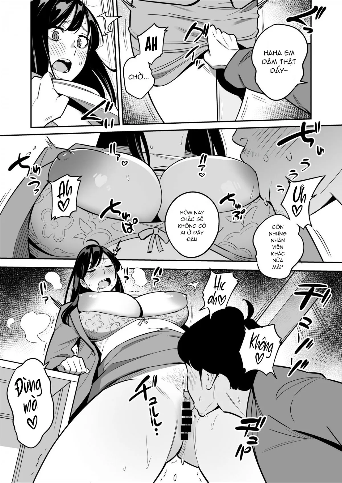 HentaiVN.net - Ảnh 15 - Gekiyasu Fuuzoku De Ooatari Hiita ... - Chap 2