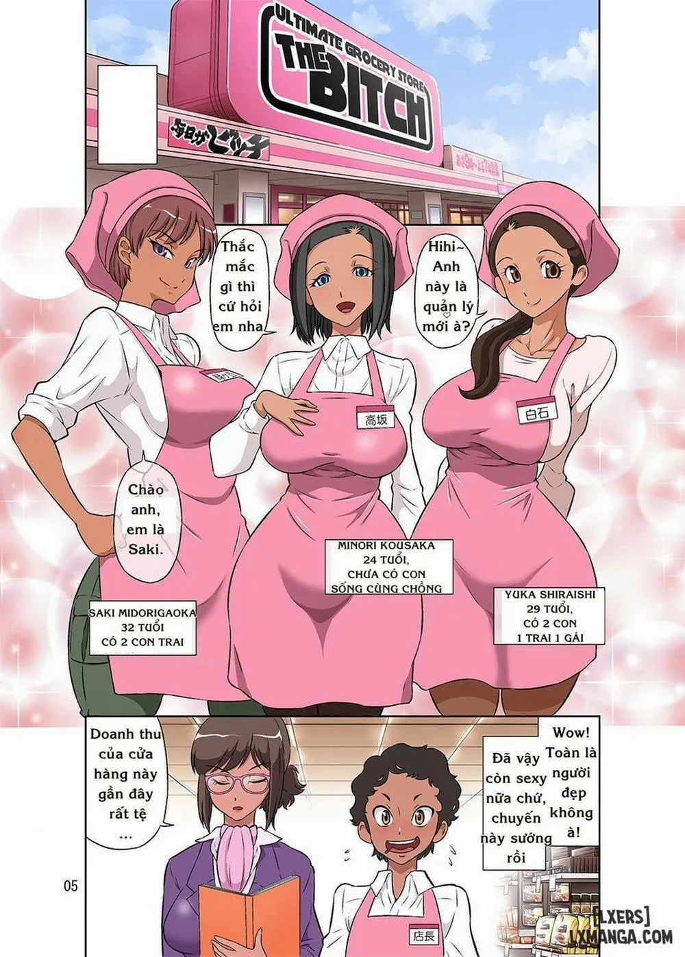 HentaiVN.net - Ảnh 5 - Hitozuma Part-san to Yaritai Houdai!! Seisen Super The Bitch - Oneshot