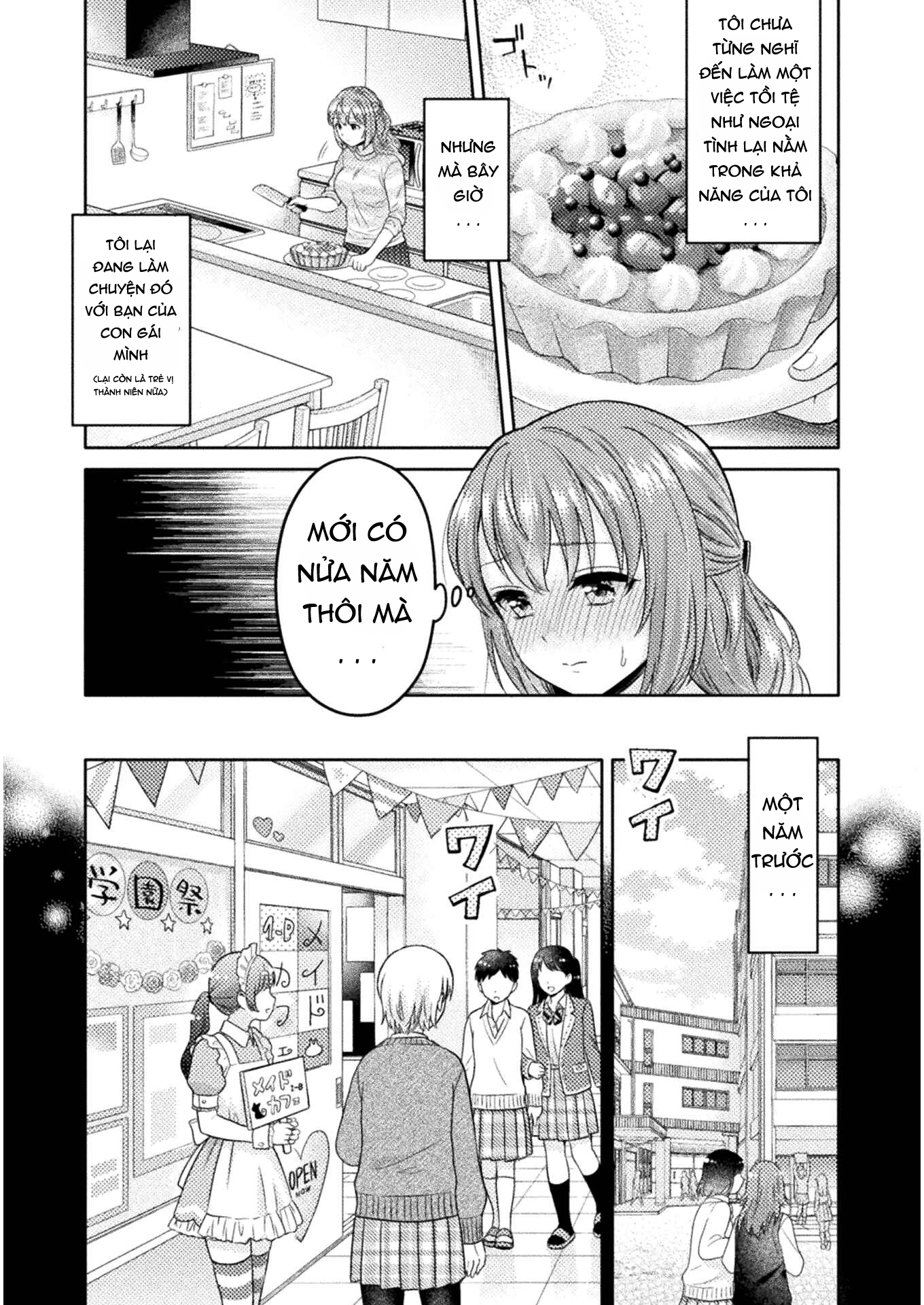 HentaiVN.net - Ảnh 6 - Housewife X JK - chapter 2