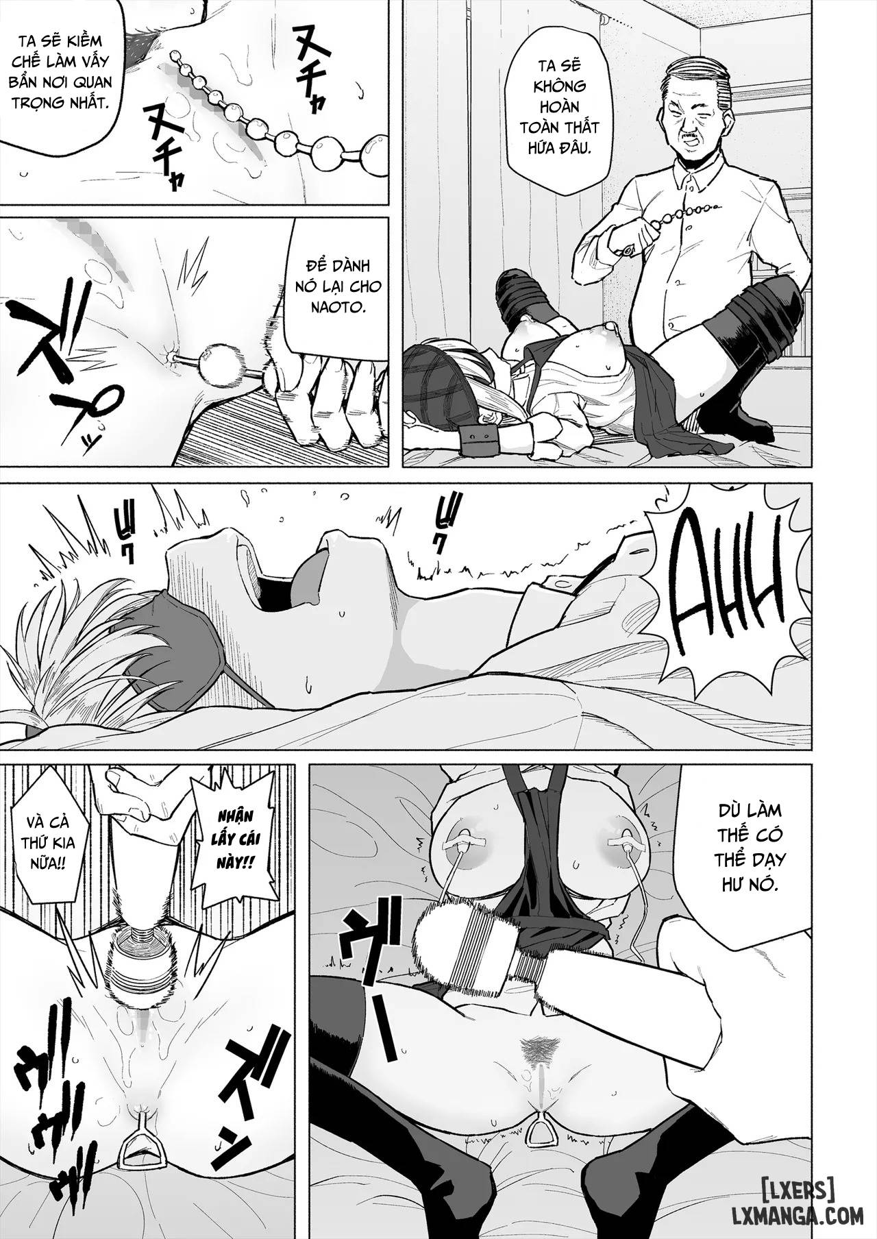 HentaiVN.net - Ảnh 16 - Osananajimi wa Shakkin no Kata toshite Oyaji ni Dakareru - Oneshot