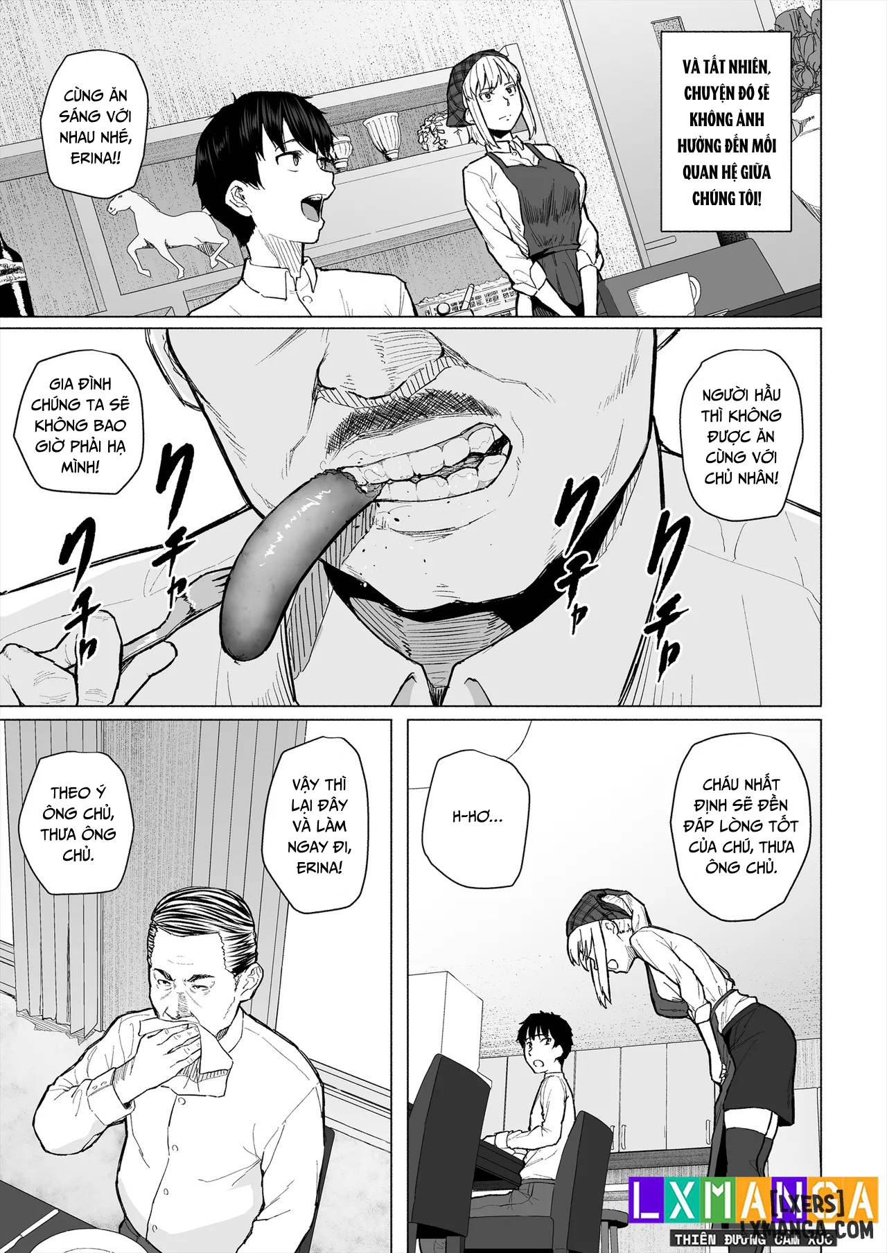HentaiVN.net - Ảnh 6 - Osananajimi wa Shakkin no Kata toshite Oyaji ni Dakareru - Oneshot