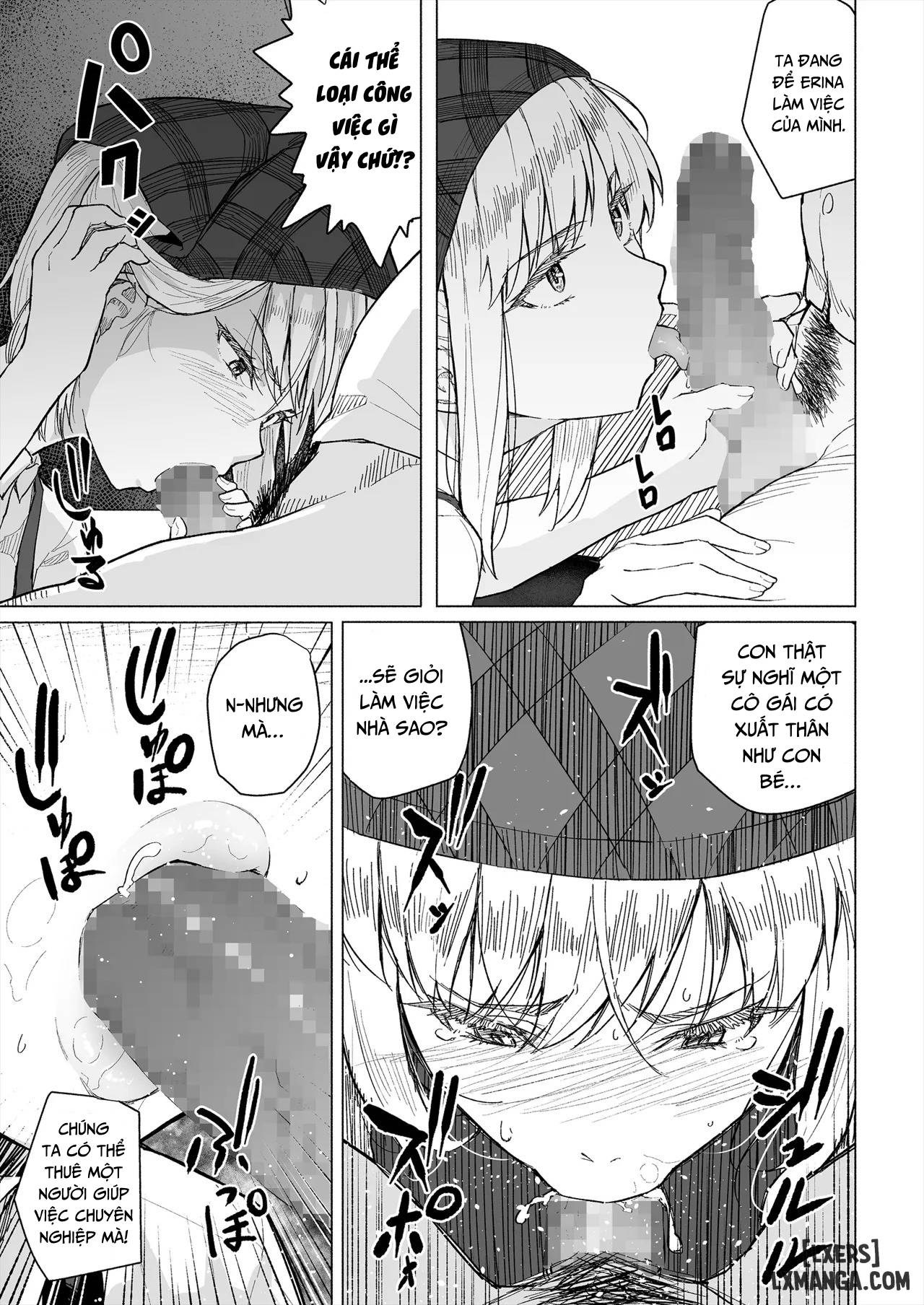 HentaiVN.net - Ảnh 8 - Osananajimi wa Shakkin no Kata toshite Oyaji ni Dakareru - Oneshot