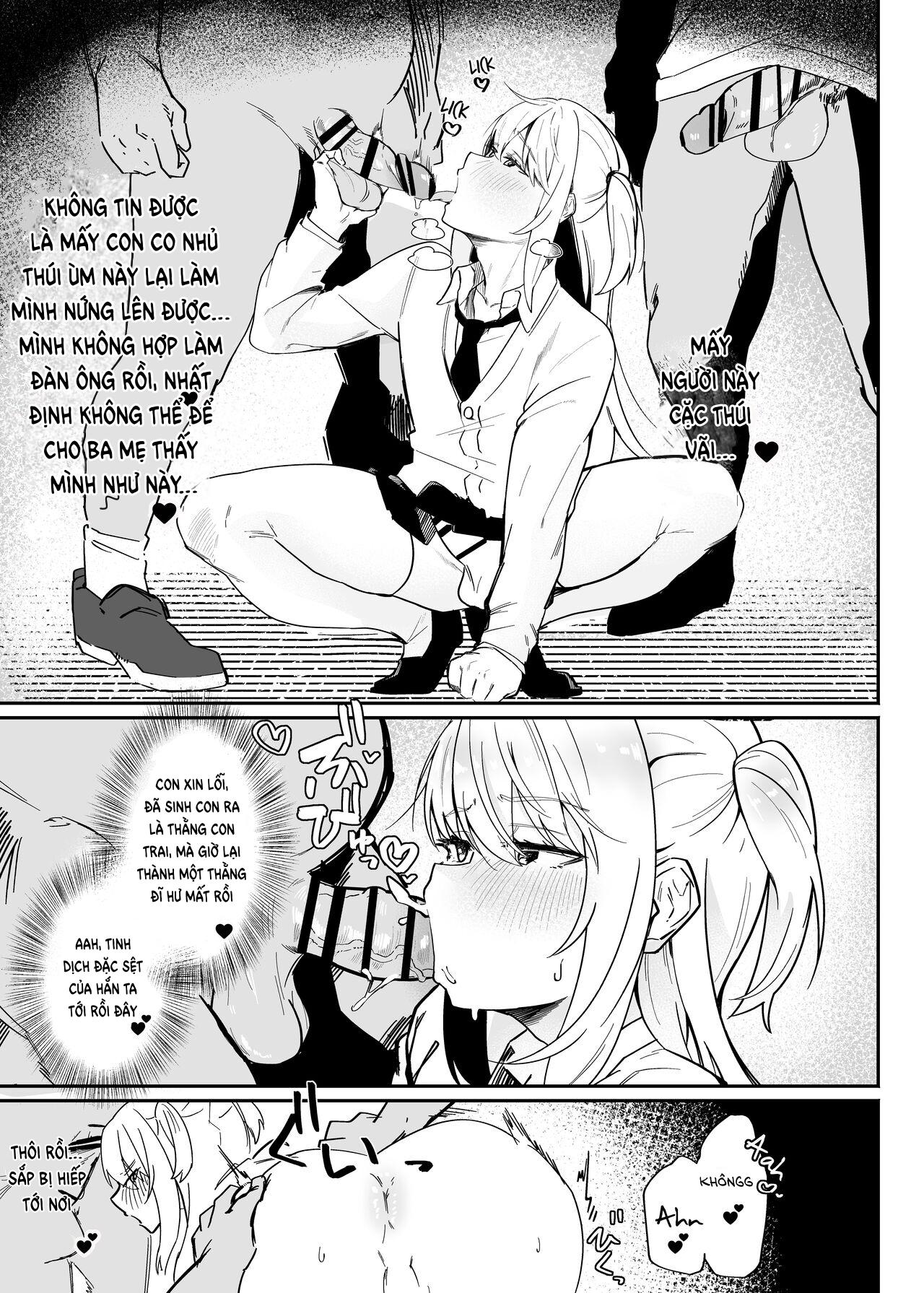 HentaiVN.net - Ảnh 33 - Từ thẳng thành cong - oneshot