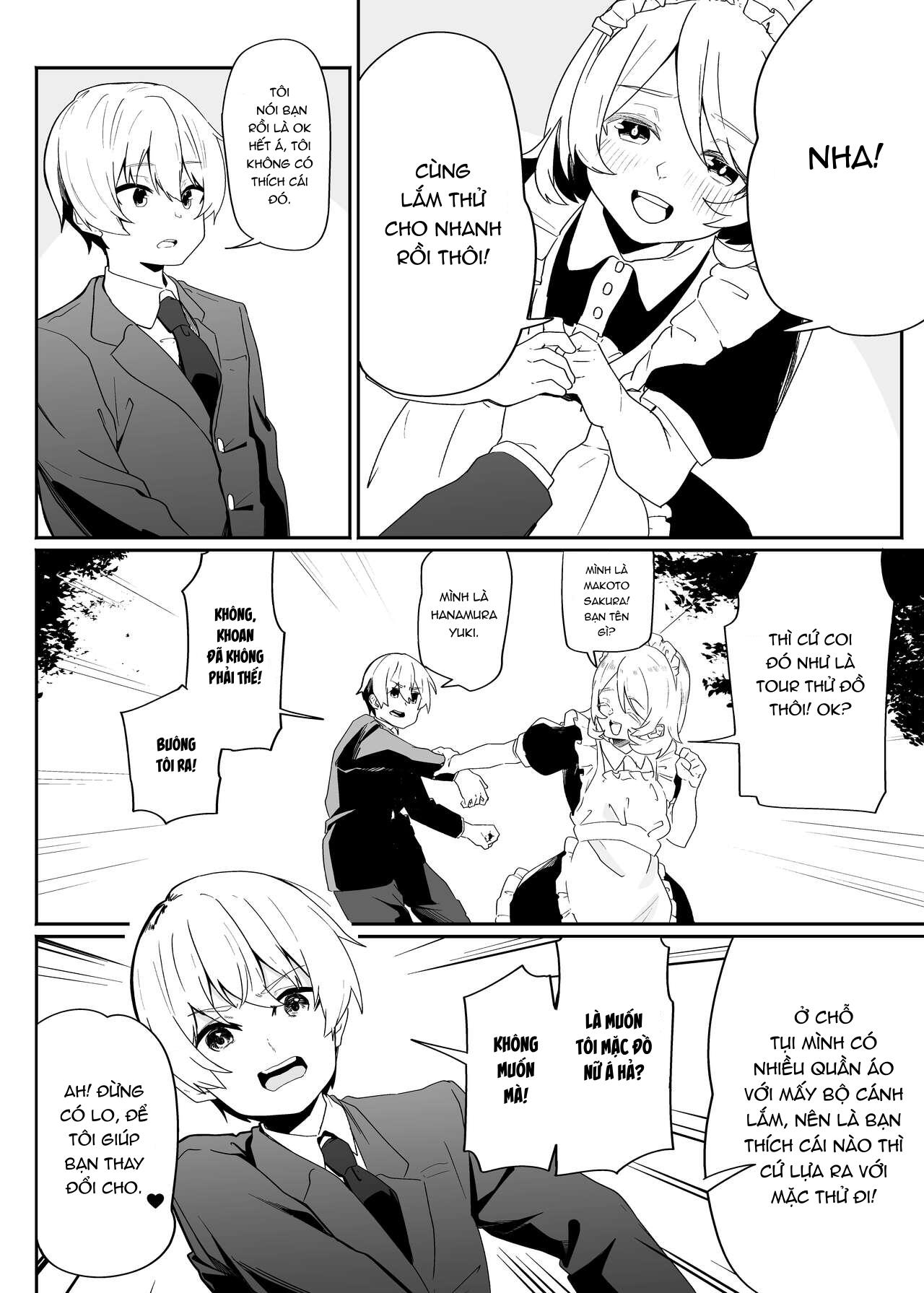 HentaiVN.net - Ảnh 6 - Từ thẳng thành cong - oneshot
