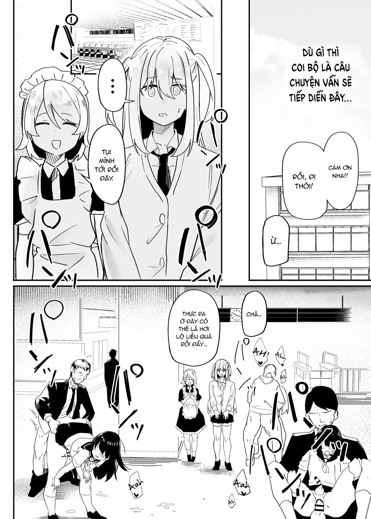 HentaiVN.net - Ảnh 8 - Từ thẳng thành cong - oneshot