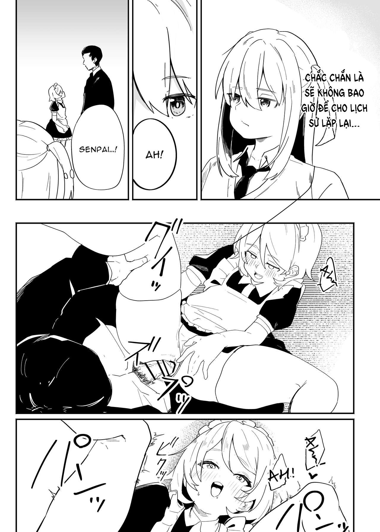 HentaiVN.net - Ảnh 10 - Từ thẳng thành cong - oneshot