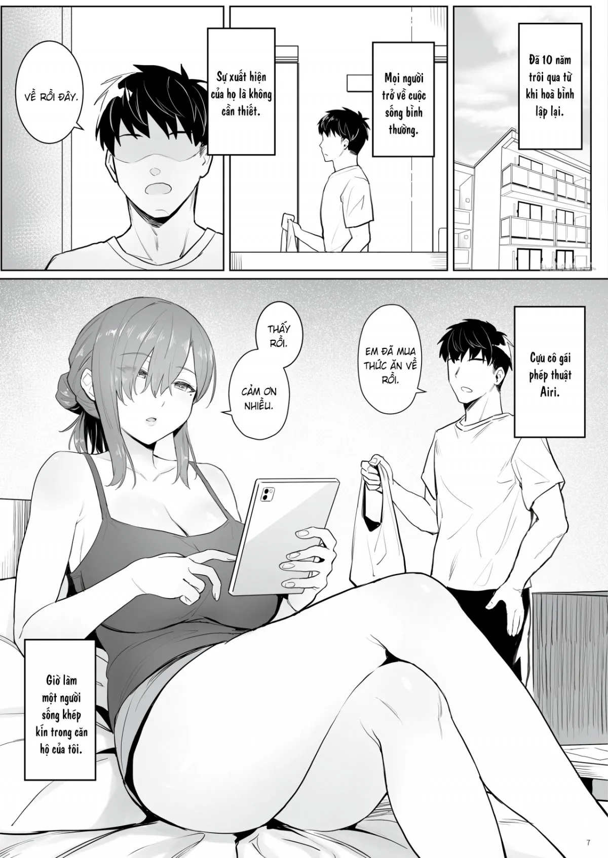 HentaiVN.net - Ảnh 10 - Cuộc sống NEET của một người hùng đã nghỉ hưu [Moto Mahou Shoujo no Hikikomori Seikatsu] - Thất nghiệp sinh nông nổi