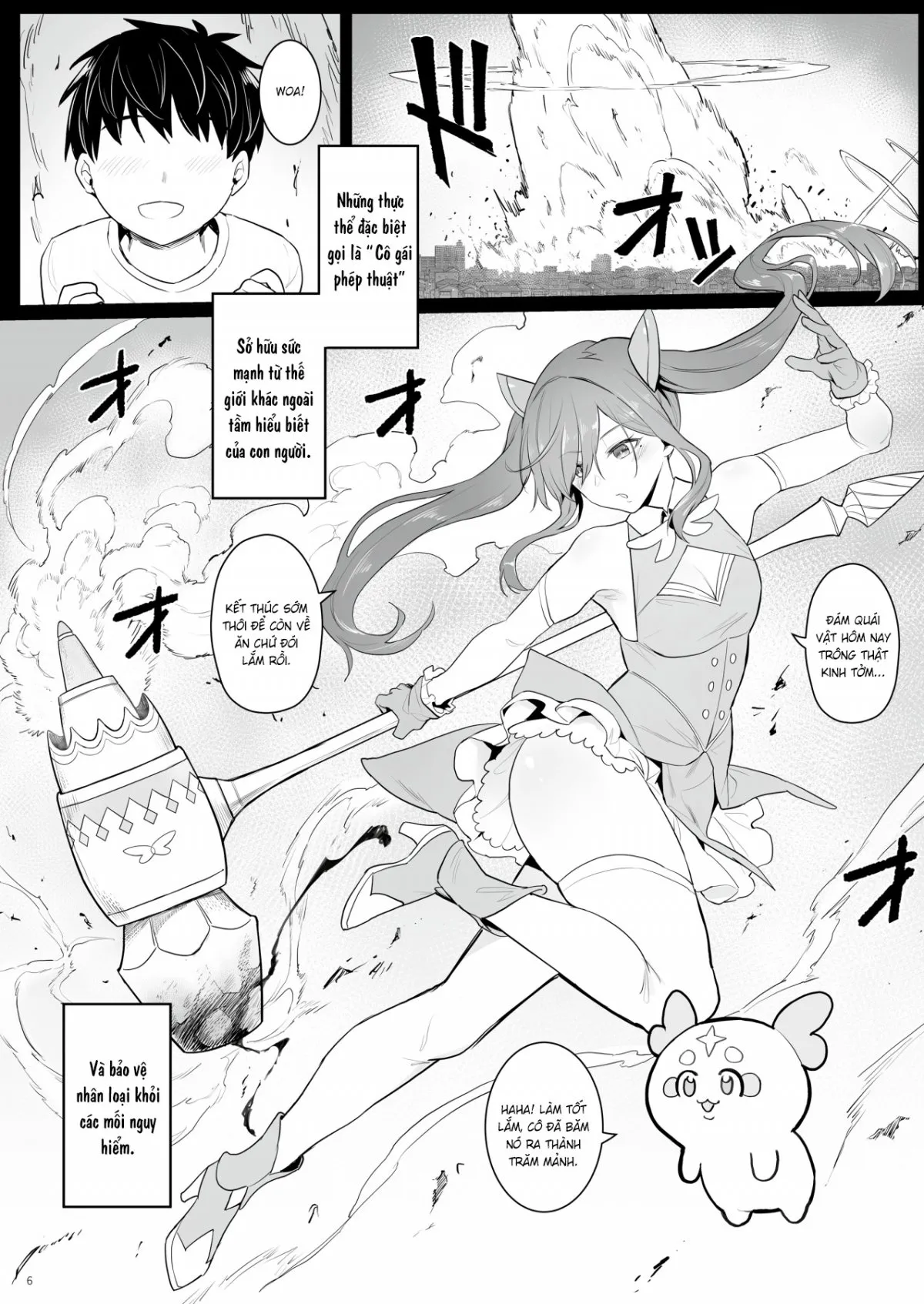 HentaiVN.net - Ảnh 9 - Cuộc sống NEET của một người hùng đã nghỉ hưu [Moto Mahou Shoujo no Hikikomori Seikatsu] - Thất nghiệp sinh nông nổi