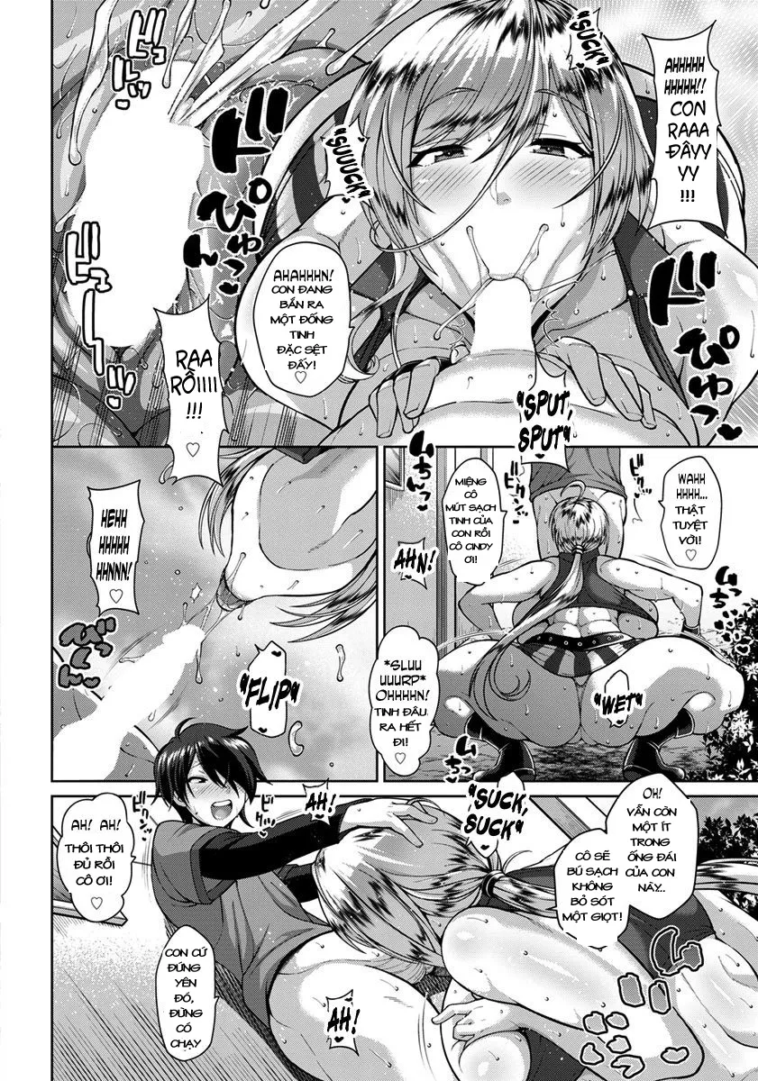 HentaiVN.net - Ảnh 7 - Kanojo no Kinpatsu Mama ga Sukebe Sugiru Ken [My girlfriends blonde-haired mom is way too hot!] - Oneshot