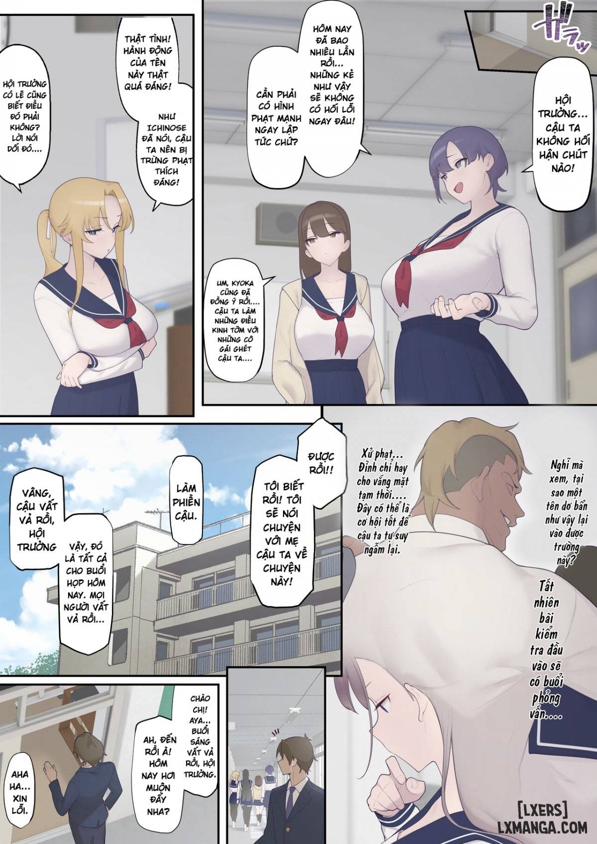HentaiVN.net - Ảnh 6 - Daraku Seitokai ~Hiiragi Ayane Hen~ - Chương 1
