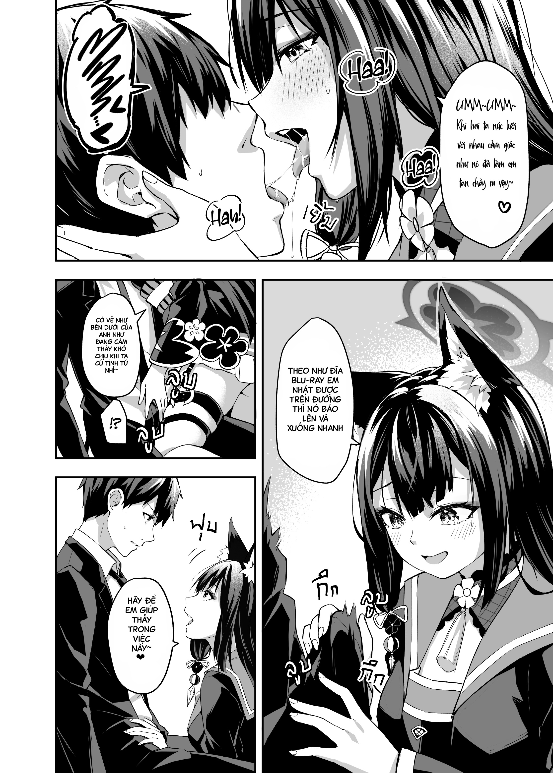 HentaiVN.net - Ảnh 11 - Ngập Tràn Tình Yêu Cũng Với Bé Cáo - Oneshot bản thường (update2.0)