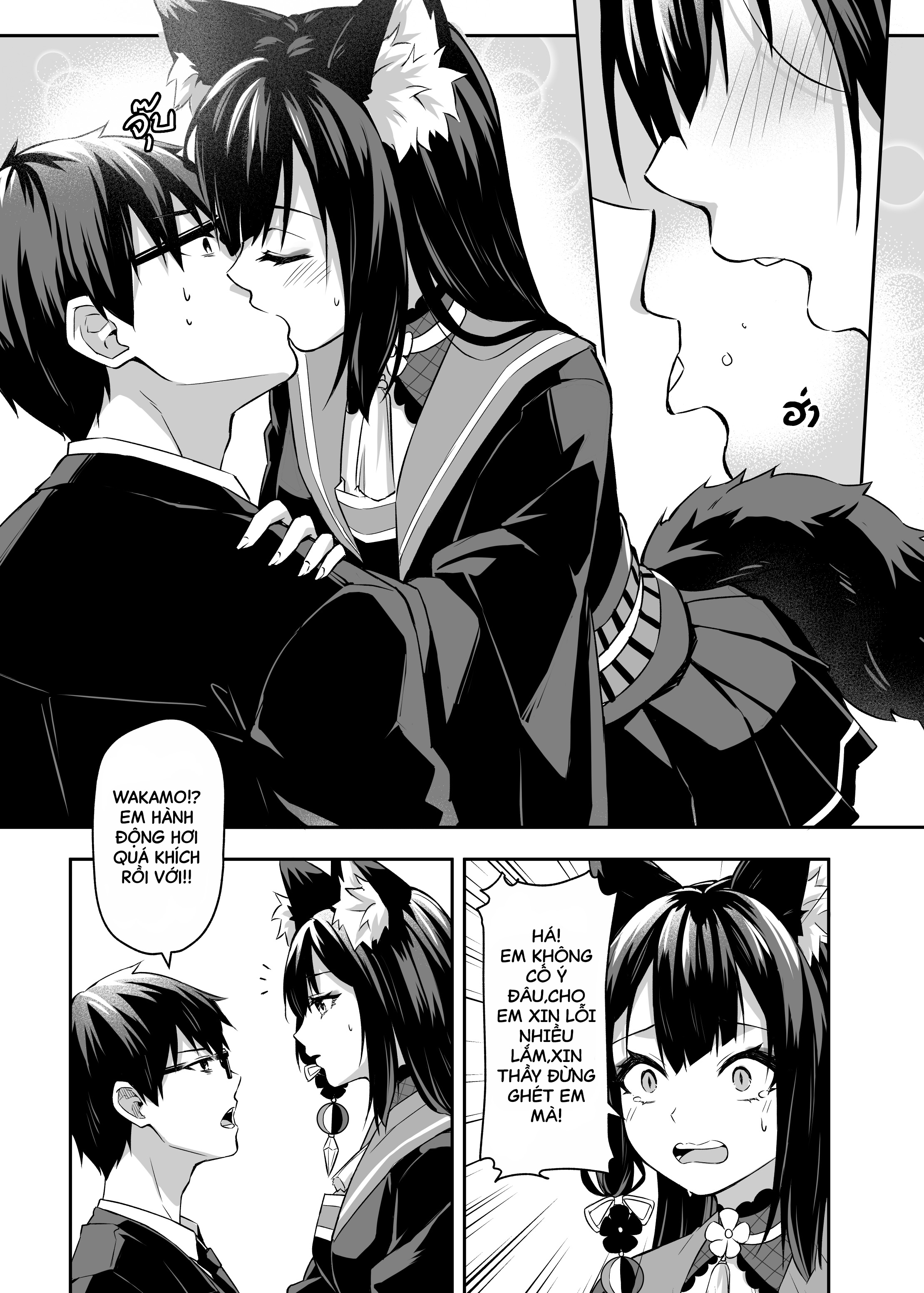 HentaiVN.net - Ảnh 8 - Ngập Tràn Tình Yêu Cũng Với Bé Cáo - Oneshot bản thường (update2.0)