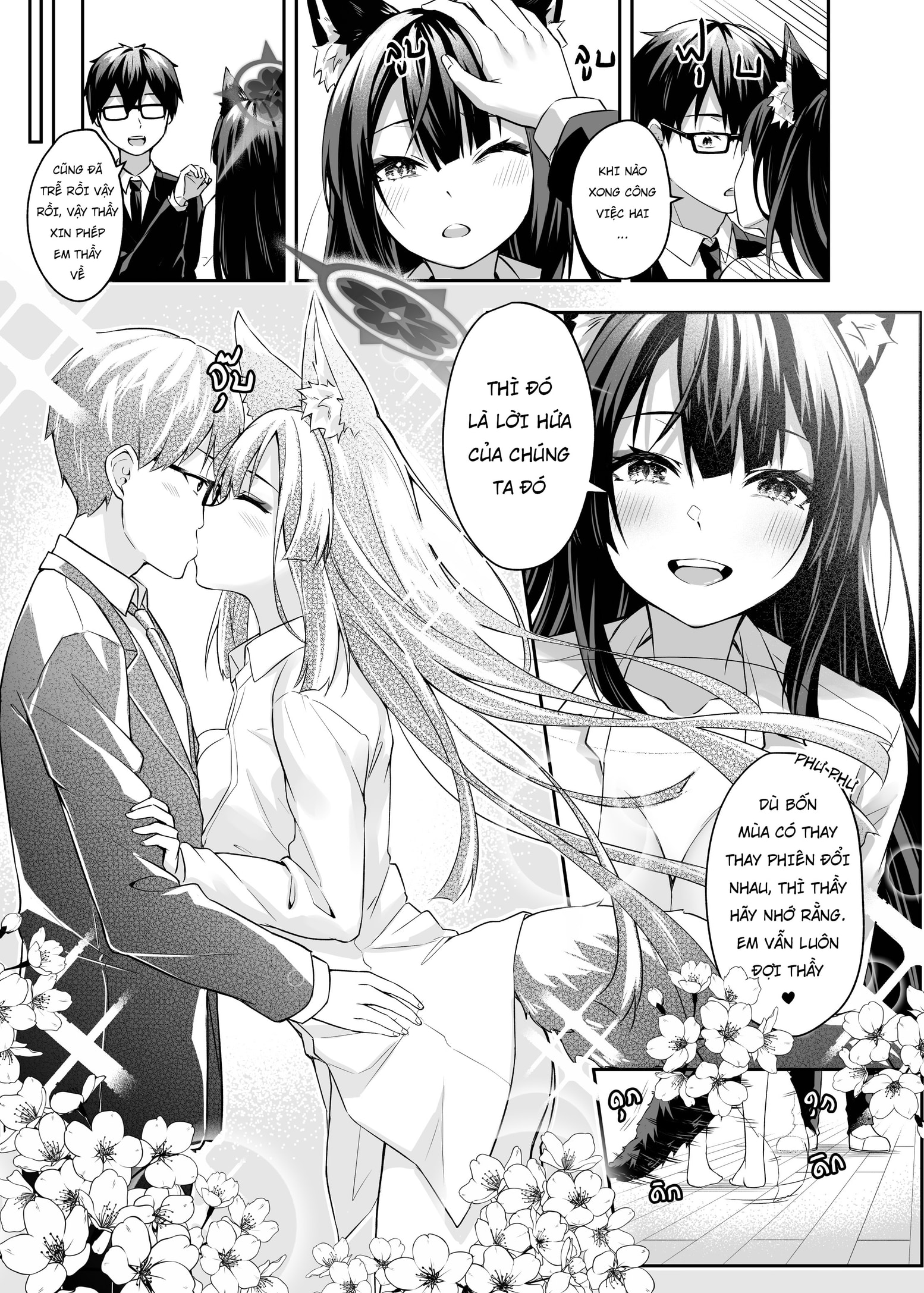 HentaiVN.net - Ảnh 23 - Ngập Tràn Tình Yêu Cũng Với Bé Cáo - Chap 2