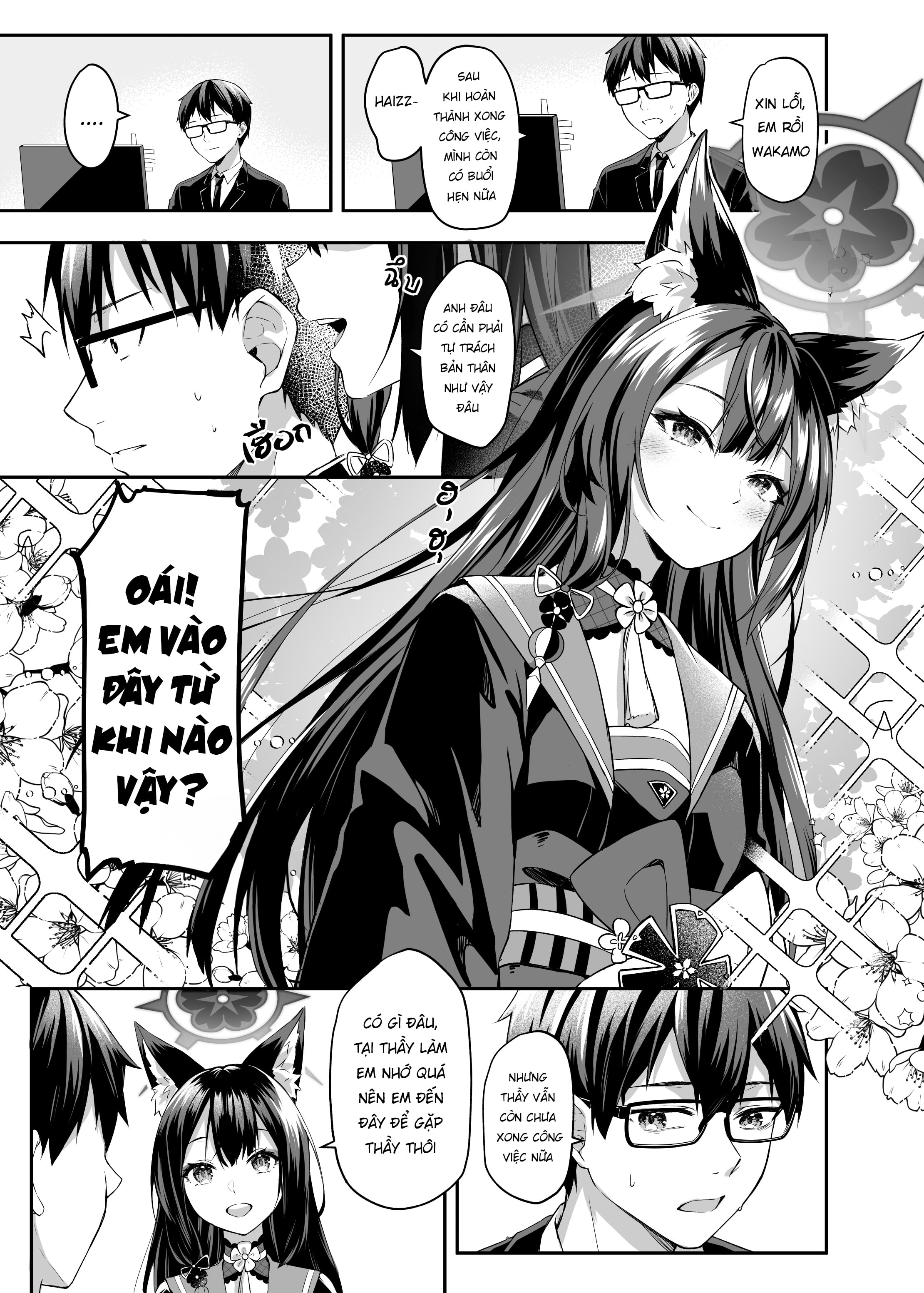 HentaiVN.net - Ảnh 4 - Ngập Tràn Tình Yêu Cũng Với Bé Cáo - Chap 2