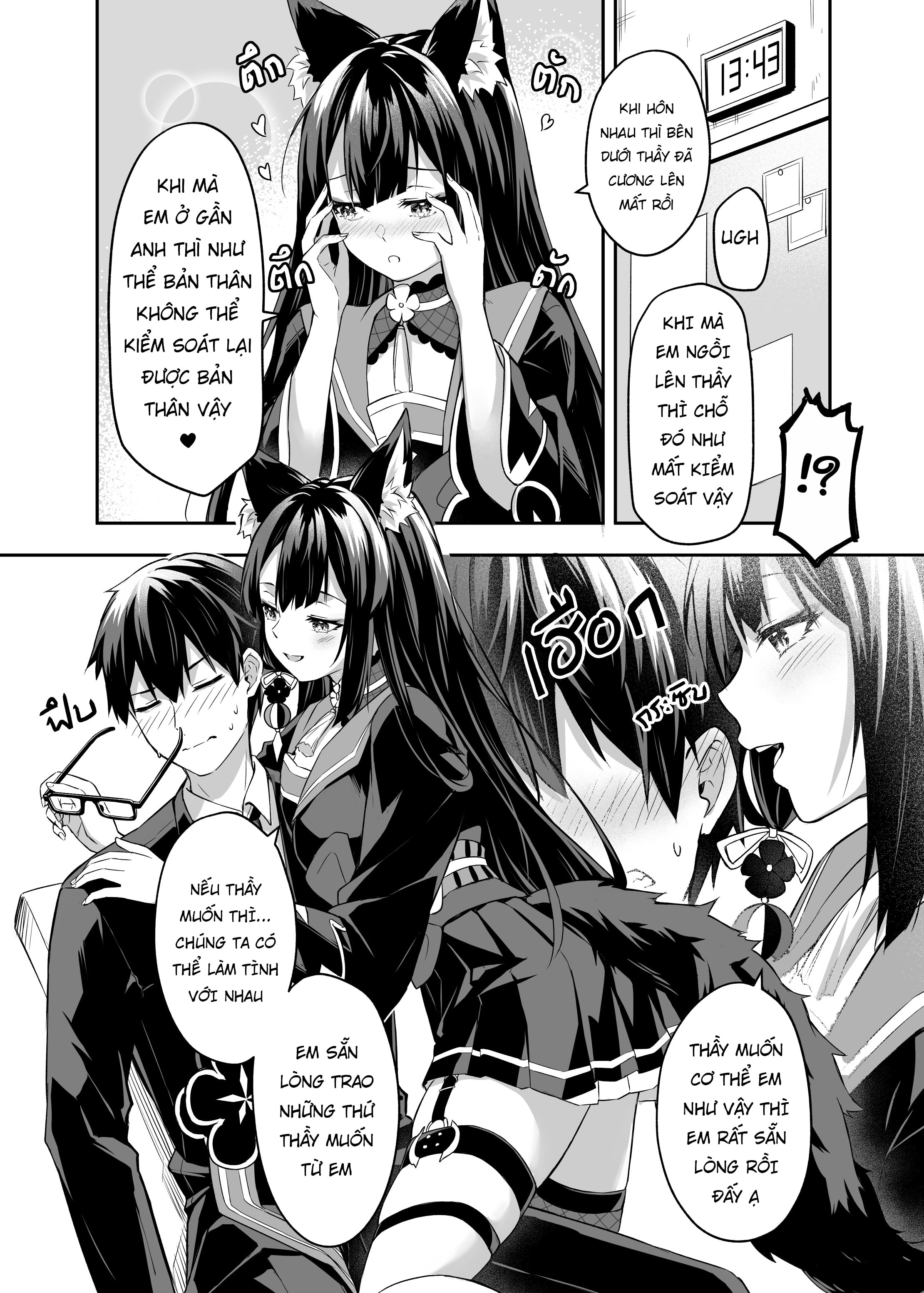 HentaiVN.net - Ảnh 7 - Ngập Tràn Tình Yêu Cũng Với Bé Cáo - Chap 2