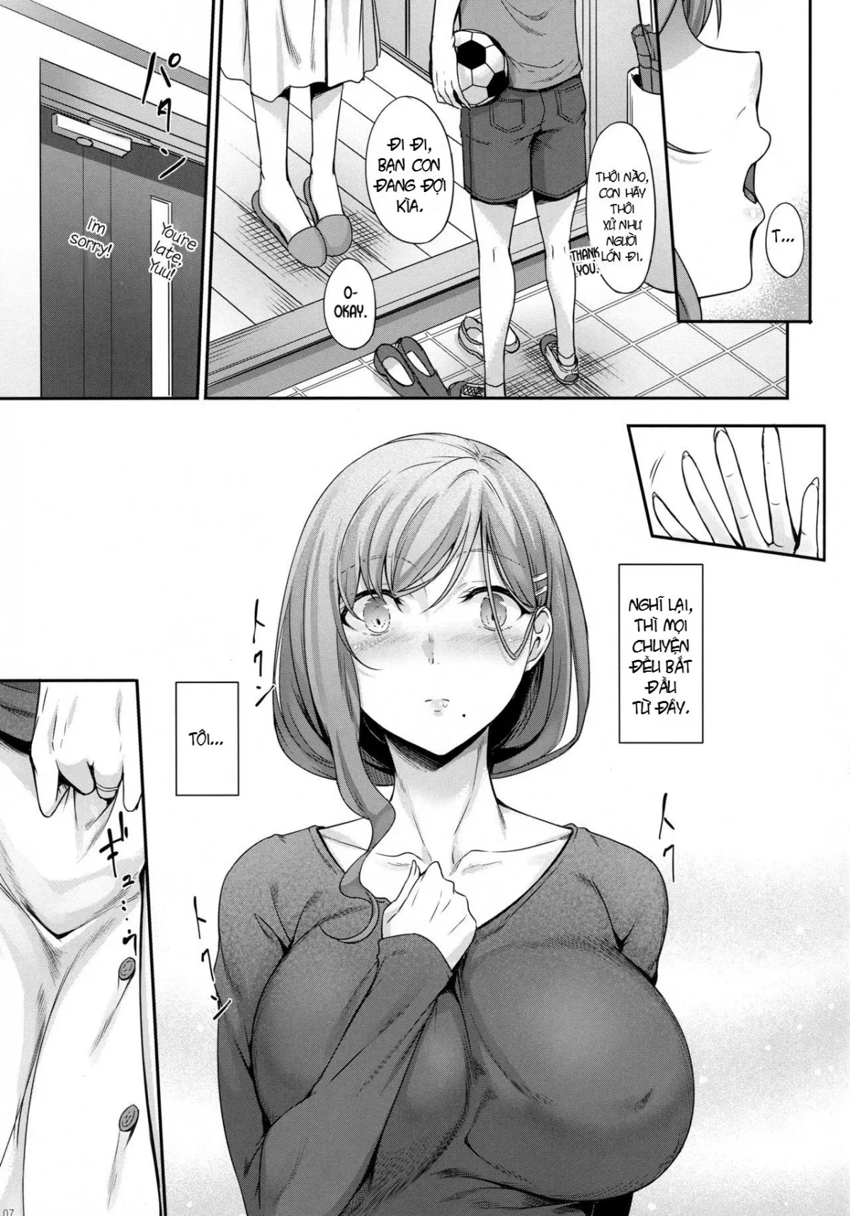 HentaiVN.net - Ảnh 6 - Mother hole [Haha Ana] - Nửa đầu
