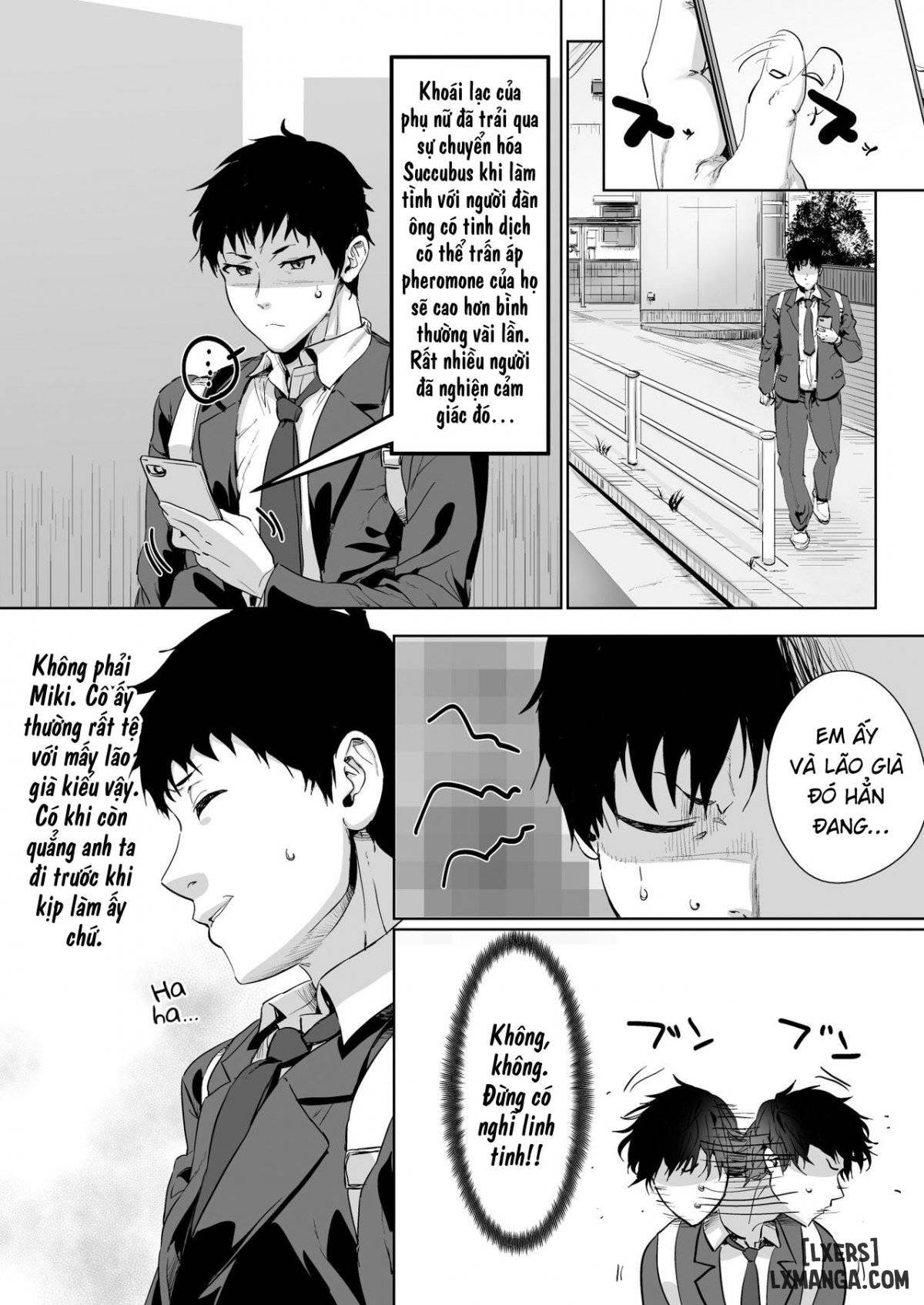 HentaiVN.net - Ảnh 17 - Onnanoko ga Aru Hi Totsuzen Succubus ni Natte Shimau Sekai no Hanashi - Oneshot