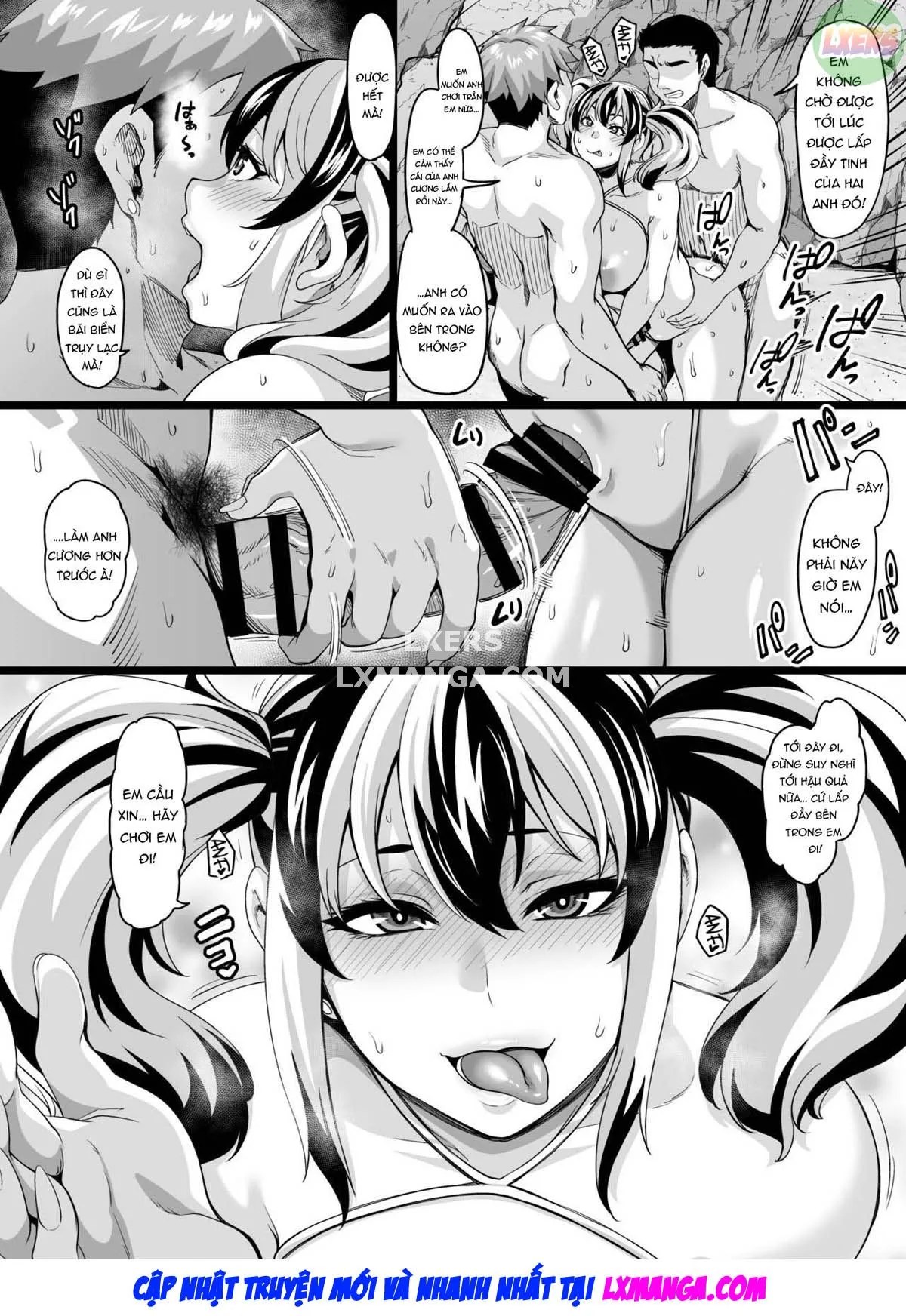 HentaiVN.net - Ảnh 27 - Kazoku Ryokou Wa Yarimoku Beach De Sex Zanmai - Chap 2 ~Imouto-chan Hen~