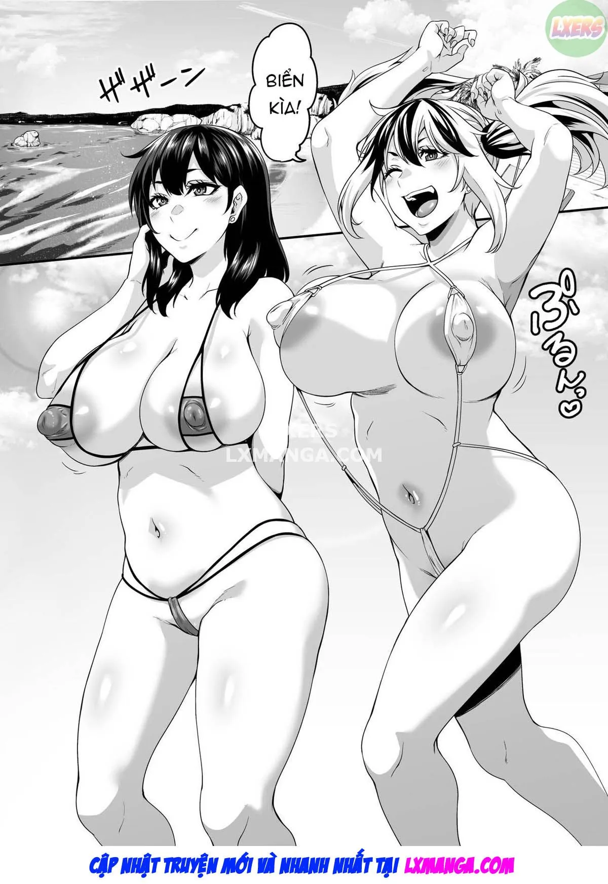 HentaiVN.net - Ảnh 3 - Kazoku Ryokou Wa Yarimoku Beach De Sex Zanmai - Chap 2 ~Imouto-chan Hen~