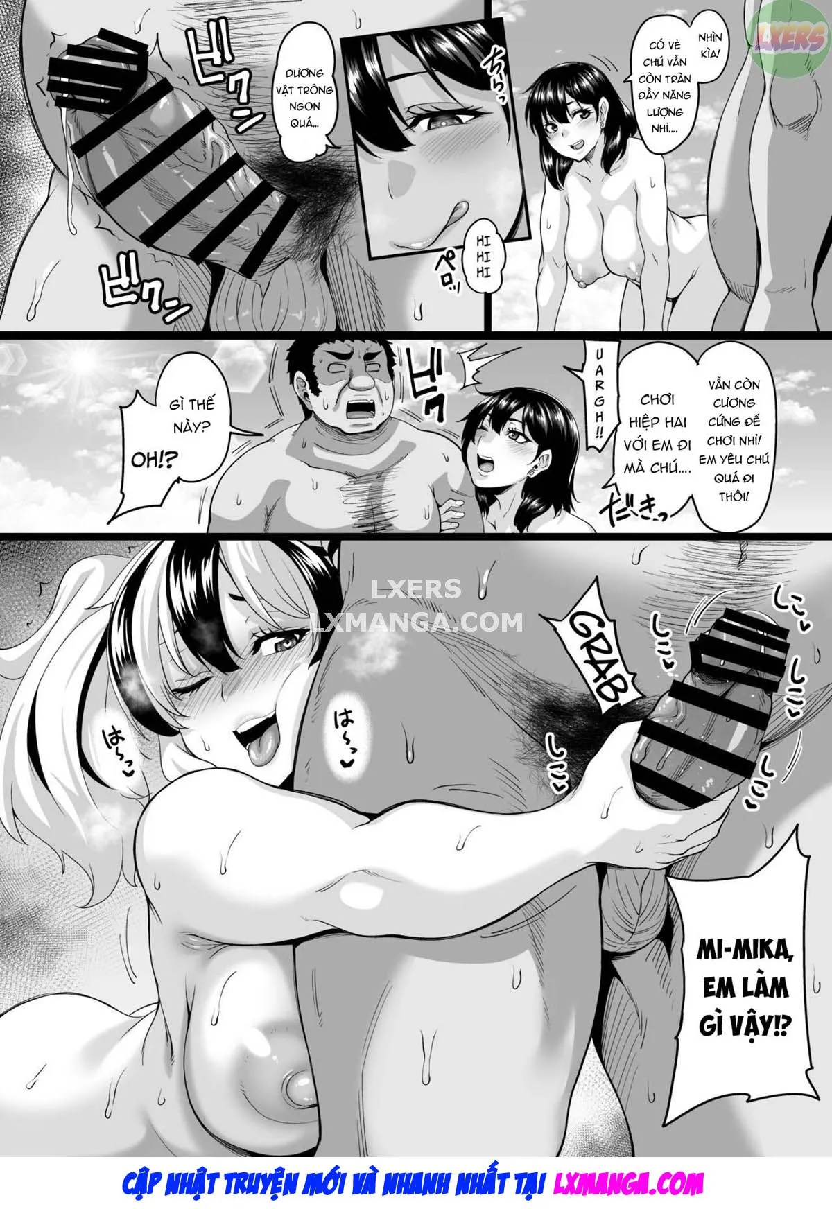 HentaiVN.net - Ảnh 84 - Kazoku Ryokou Wa Yarimoku Beach De Sex Zanmai - Chap 2 ~Imouto-chan Hen~