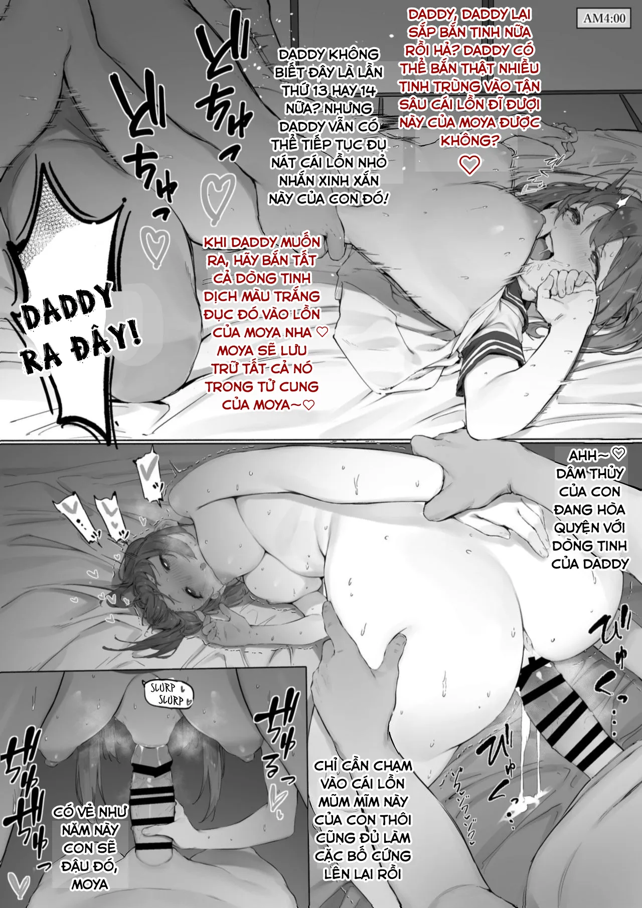 HentaiVN.net - Ảnh 7 - How To Giúp Con Gái Ôn Thi Lại Đại Học~ [Babysitter training school Yakumo edition] - Oneshot