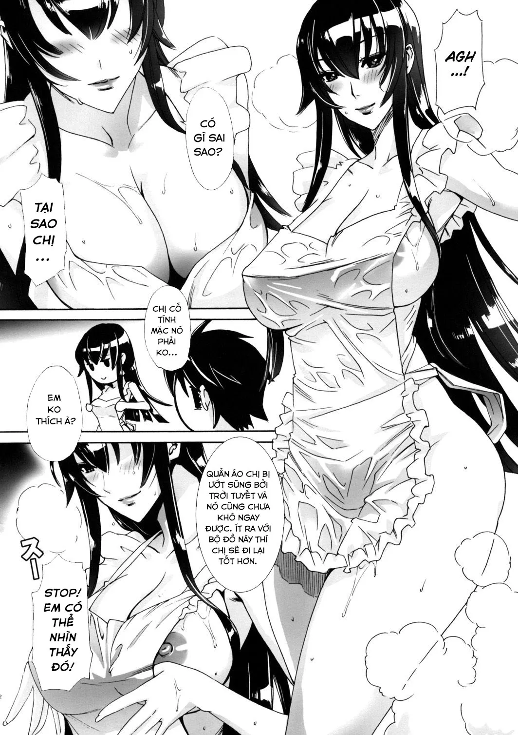 HentaiVN.net - Ảnh 11 - Kiss Of The Dead (Highschool of The Dead) - Chap 1