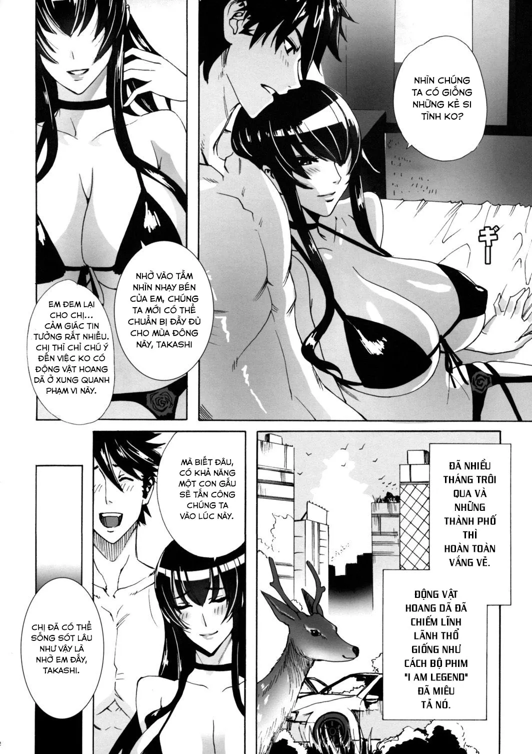 HentaiVN.net - Ảnh 21 - Kiss Of The Dead (Highschool of The Dead) - Chap 1