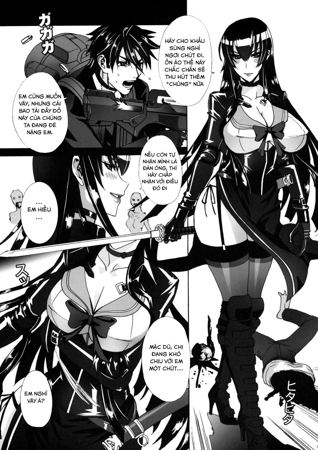 HentaiVN.net - Ảnh 6 - Kiss Of The Dead (Highschool of The Dead) - Chap 1