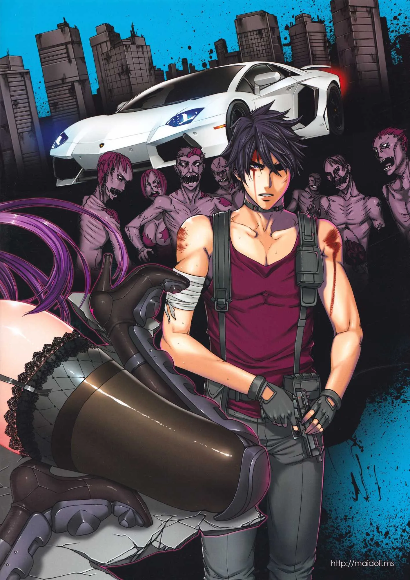 HentaiVN.net - Ảnh 3 - Kiss Of The Dead (Highschool of The Dead) - Chap 2