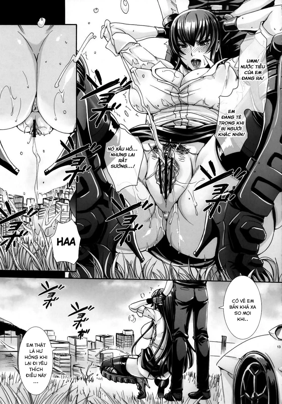 HentaiVN.net - Ảnh 11 - Kiss Of The Dead (Highschool of The Dead) - Chap 4