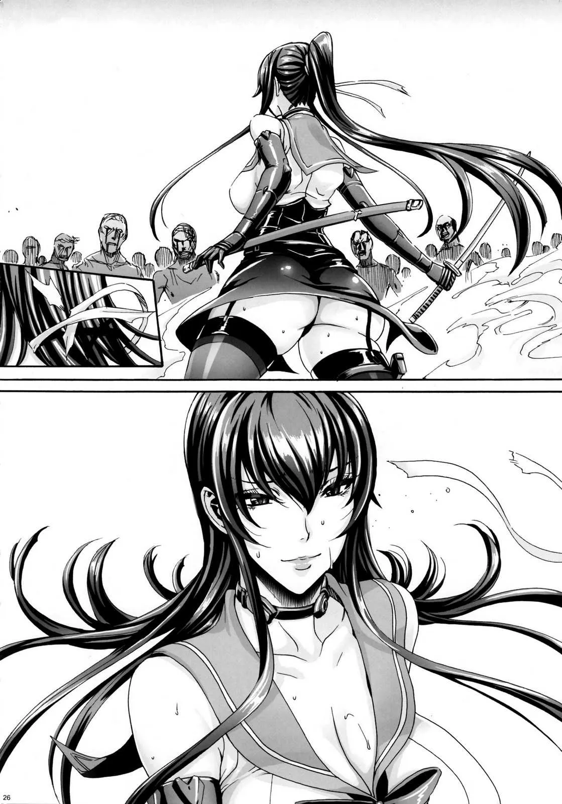 HentaiVN.net - Ảnh 24 - Kiss Of The Dead (Highschool of The Dead) - Chap 4
