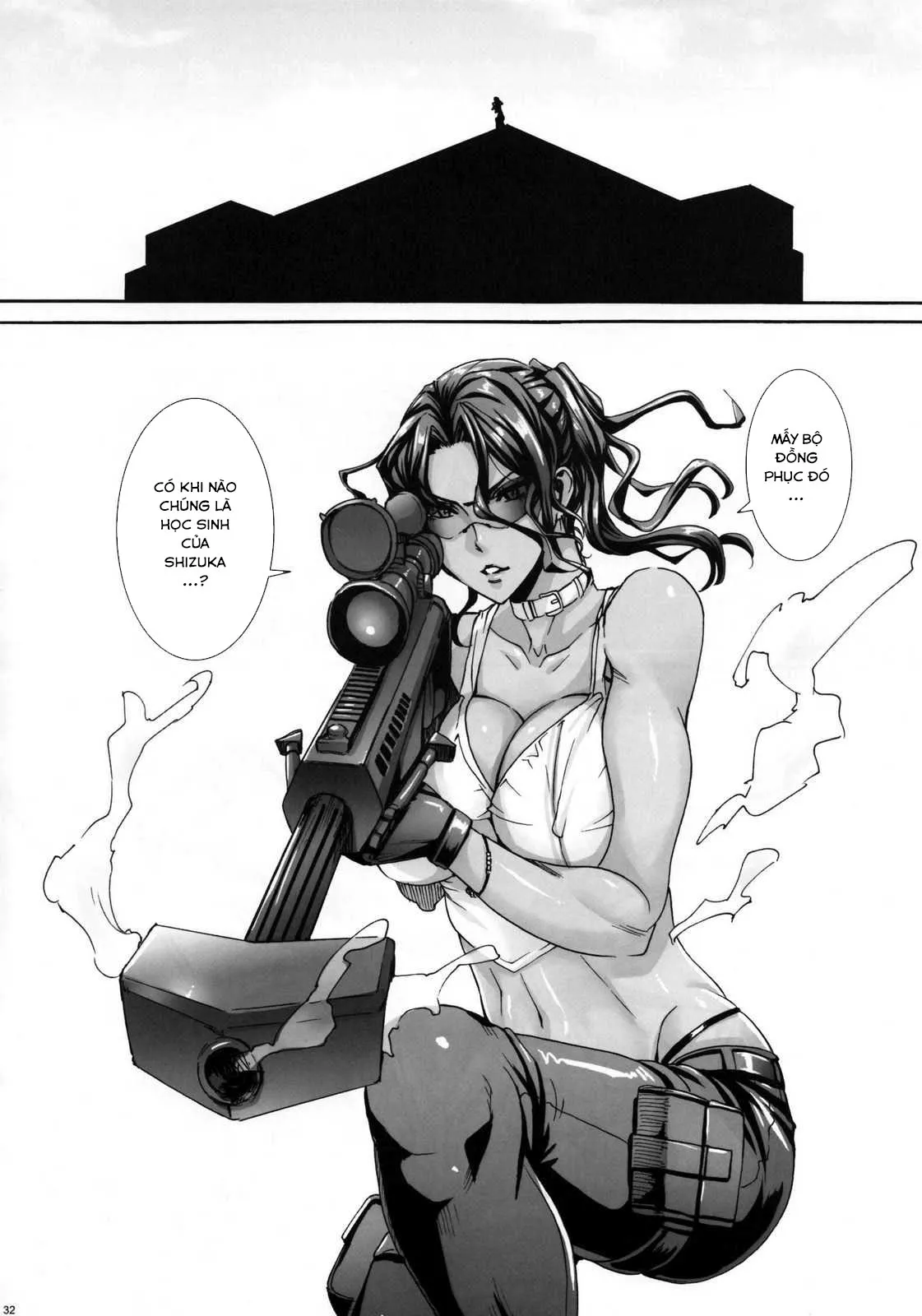 HentaiVN.net - Ảnh 27 - Kiss Of The Dead (Highschool of The Dead) - Chap 4