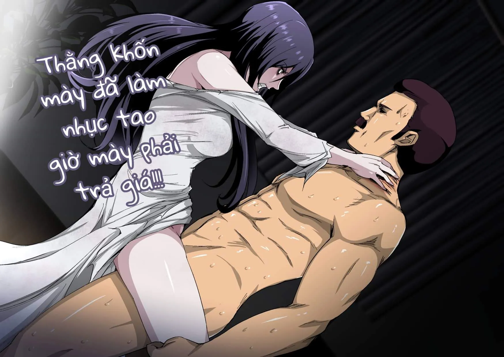 HentaiVN.net - Ảnh 17 - Truyện ma siêu kinh dị [Em ma dễ thương và Kuro lão cụ; noroi no video VS tanetsuke ojisan; 呪いのビデオvs種付けおじさん] - Oneshot