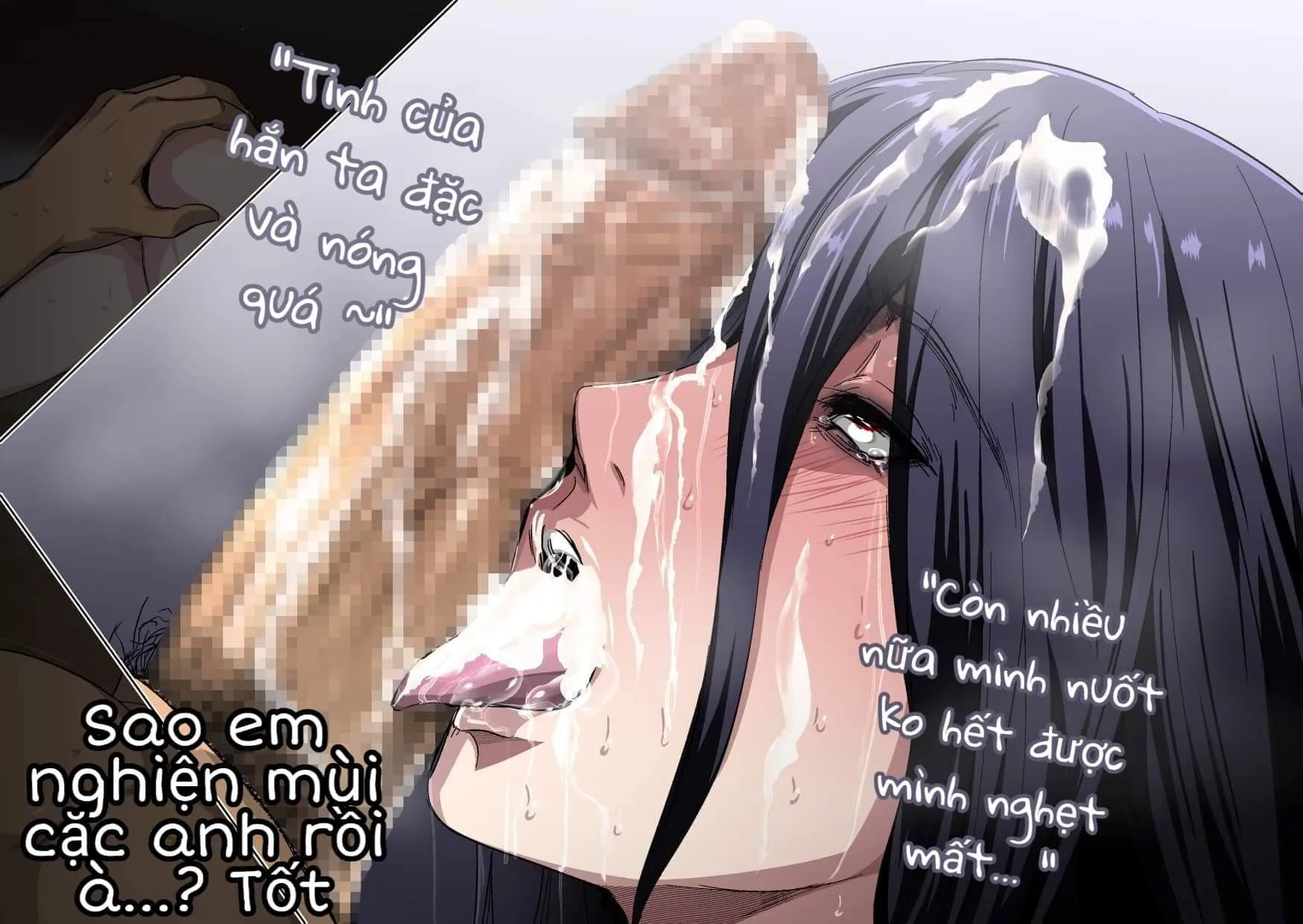 HentaiVN.net - Ảnh 40 - Truyện ma siêu kinh dị [Em ma dễ thương và Kuro lão cụ; noroi no video VS tanetsuke ojisan; 呪いのビデオvs種付けおじさん] - Oneshot