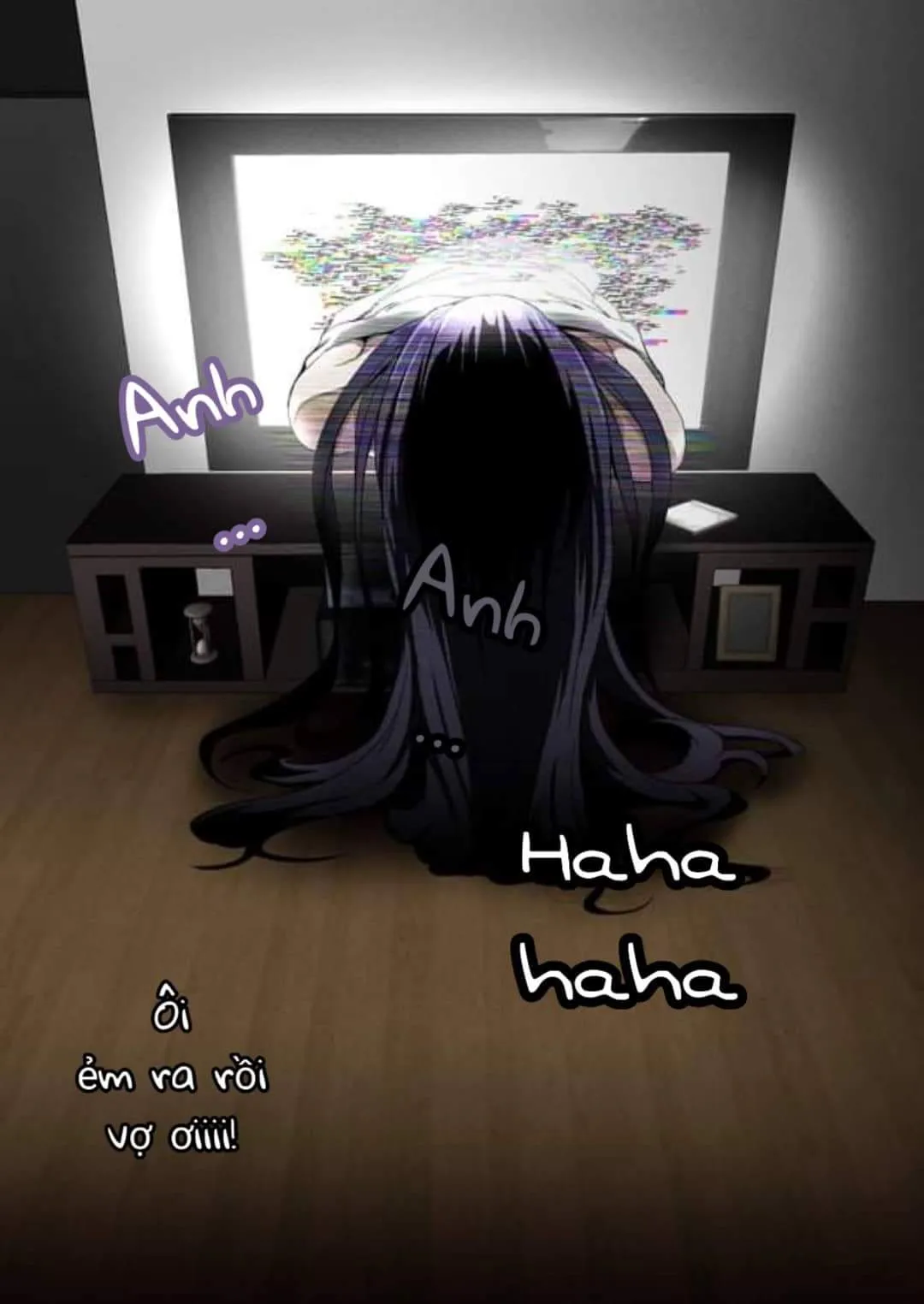 HentaiVN.net - Ảnh 4 - Truyện ma siêu kinh dị [Em ma dễ thương và Kuro lão cụ; noroi no video VS tanetsuke ojisan; 呪いのビデオvs種付けおじさん] - Oneshot