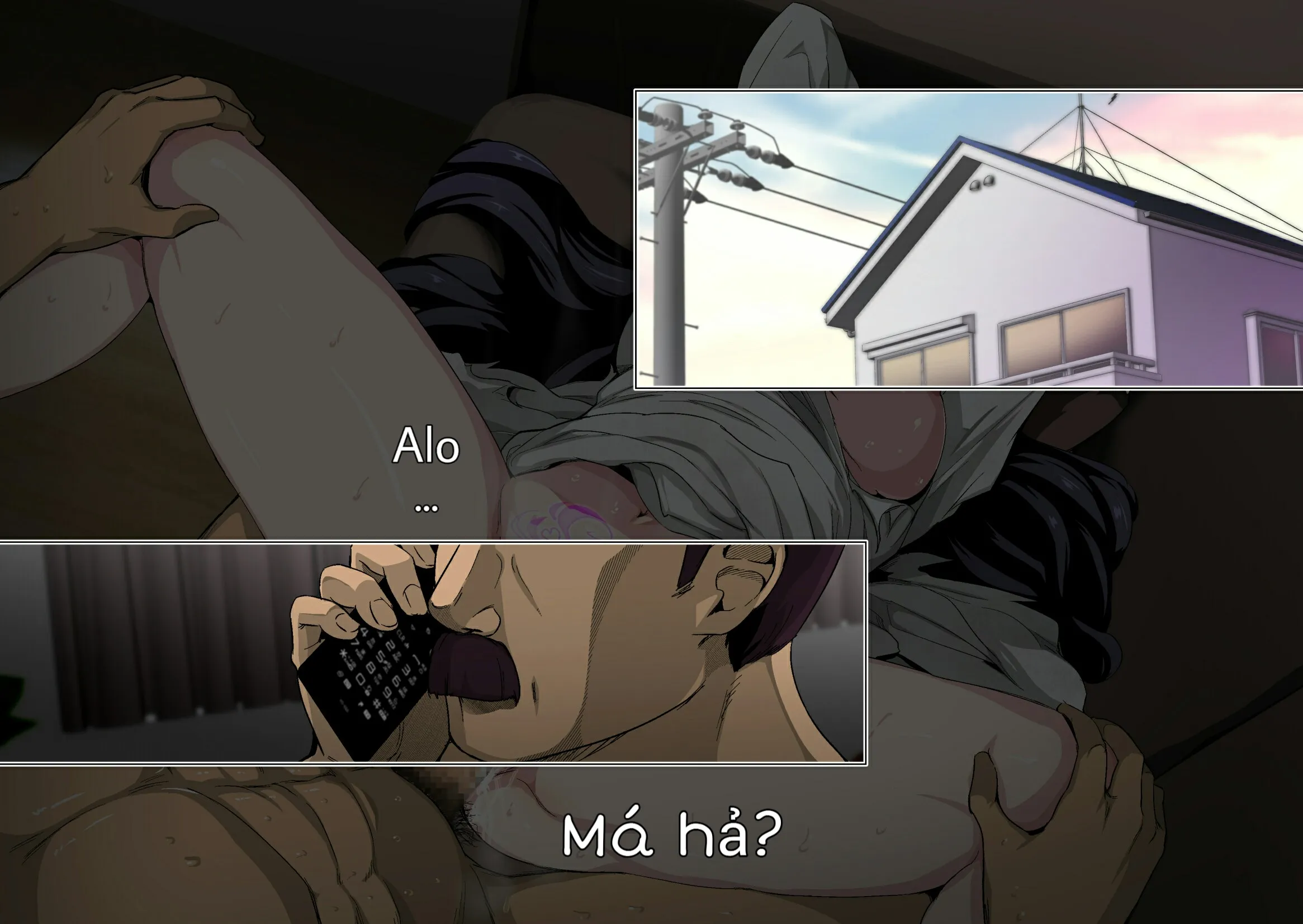 HentaiVN.net - Ảnh 51 - Truyện ma siêu kinh dị [Em ma dễ thương và Kuro lão cụ; noroi no video VS tanetsuke ojisan; 呪いのビデオvs種付けおじさん] - Oneshot