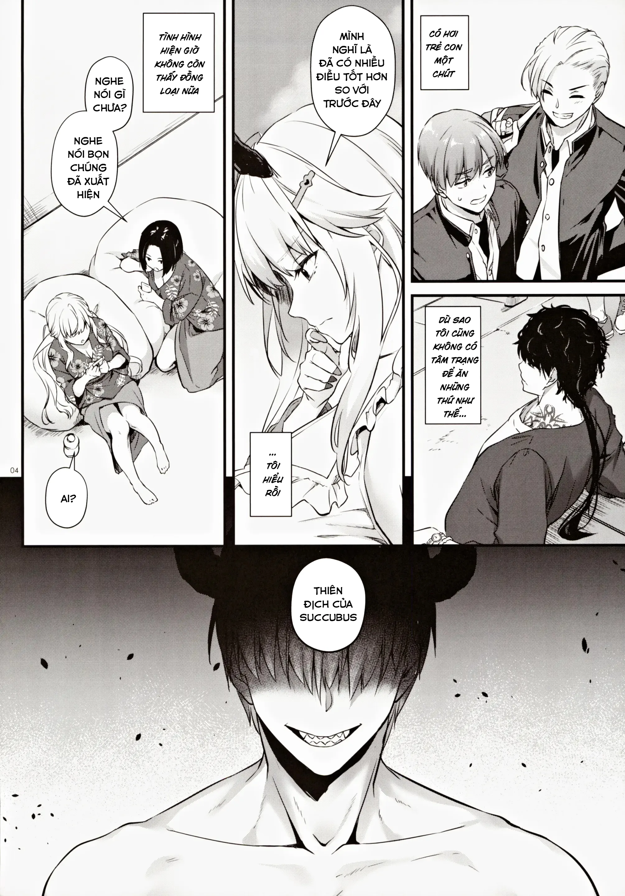 HentaiVN.net - Ảnh 6 - Cô nàng Succubus không thể thắng - Chapter 1