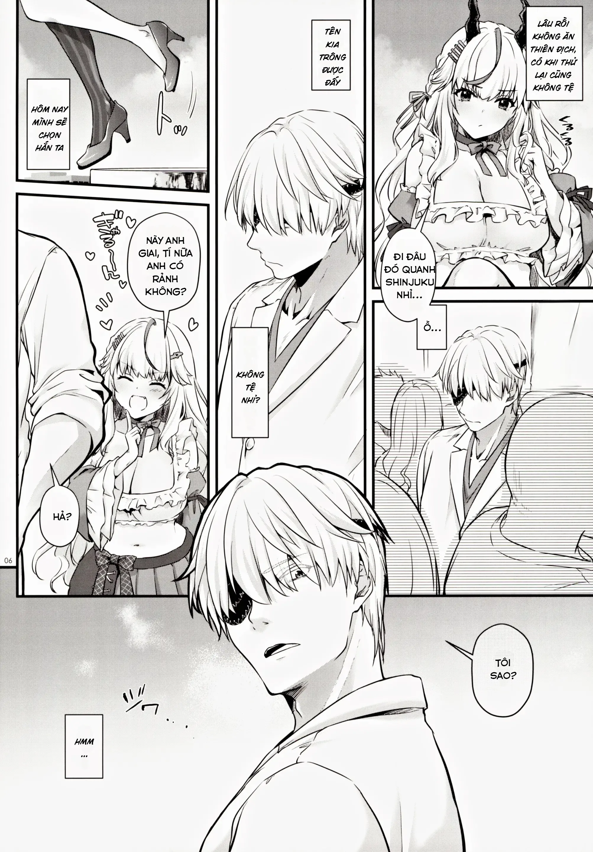 HentaiVN.net - Ảnh 8 - Cô nàng Succubus không thể thắng - Chapter 1