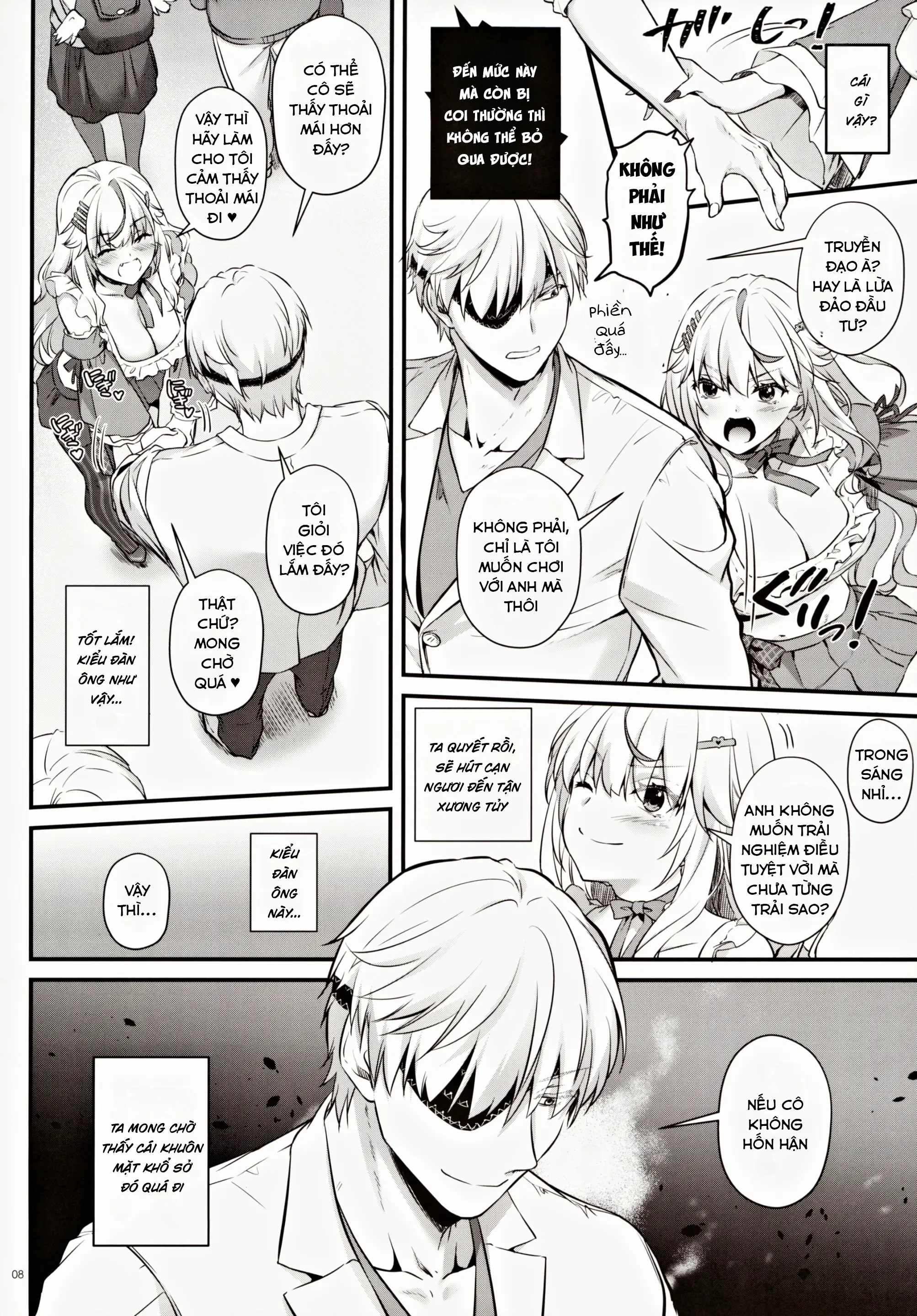 HentaiVN.net - Ảnh 10 - Cô nàng Succubus không thể thắng - Chapter 1