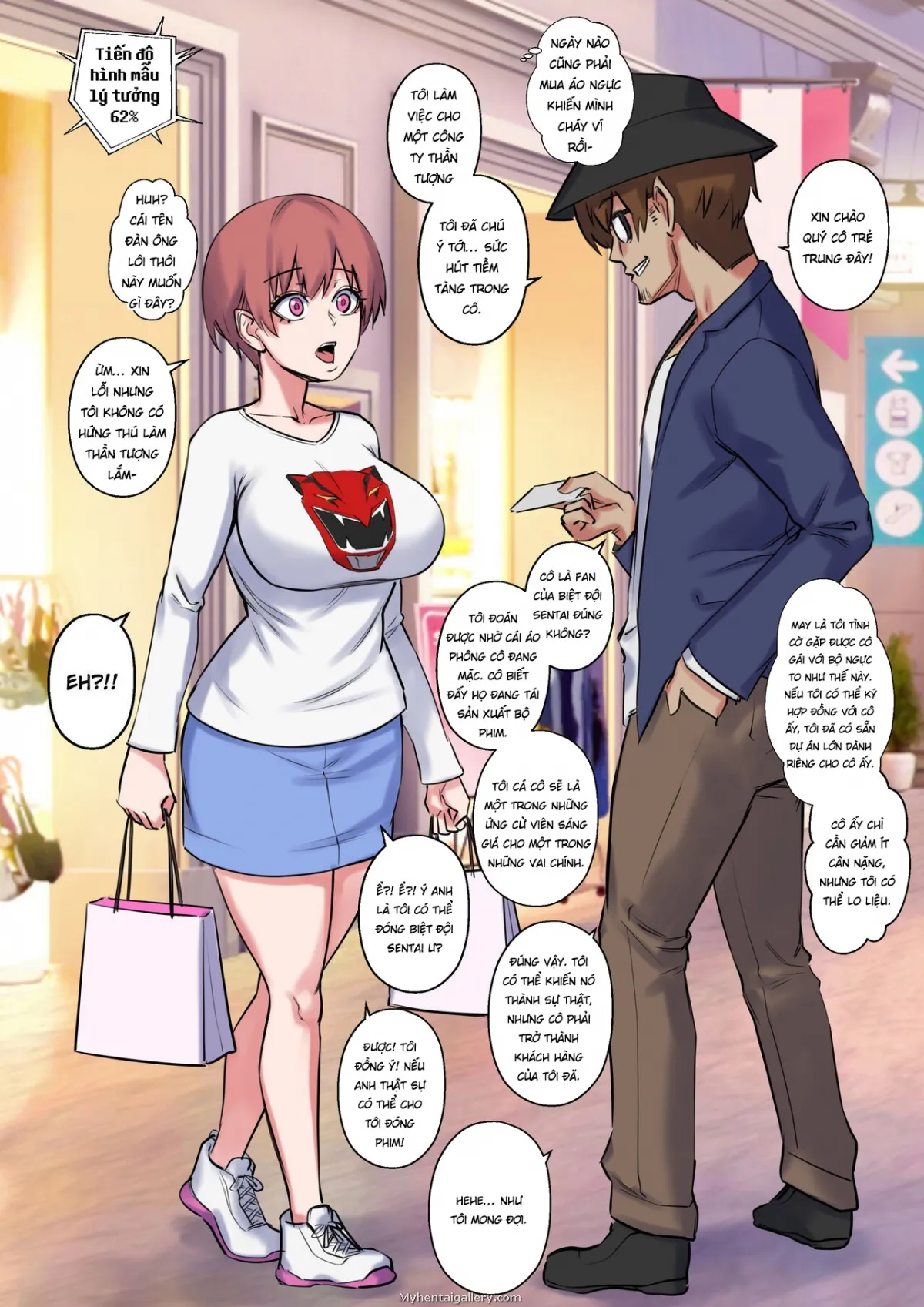 HentaiVN.net - Ảnh 15 - điều ước đêm giáng sinh - Oneshot