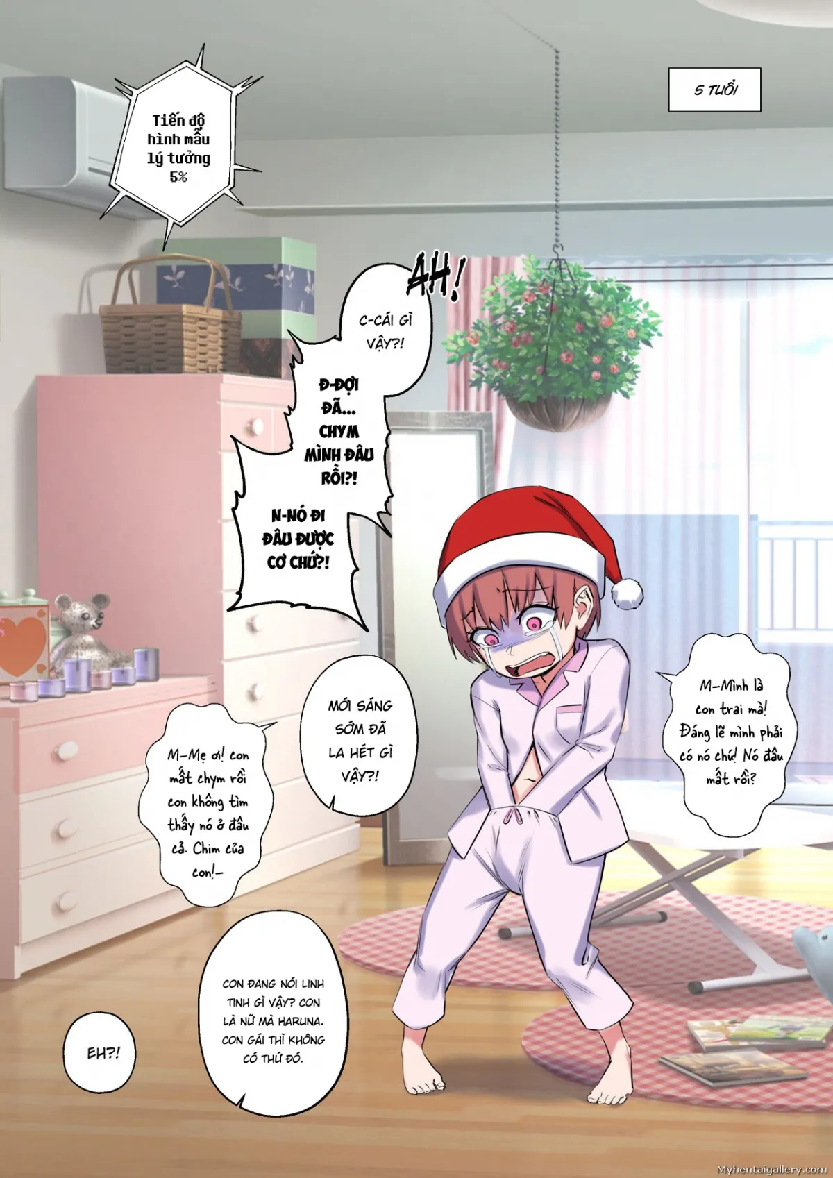 HentaiVN.net - Ảnh 6 - điều ước đêm giáng sinh - Oneshot