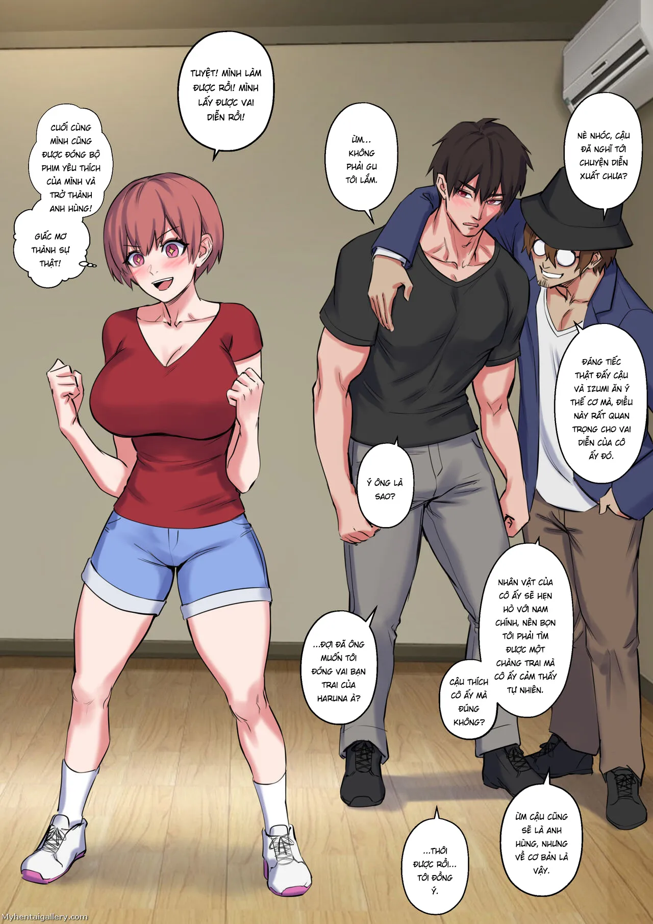 HentaiVN.net - Ảnh 16 - điều ước đêm giáng sinh - Chap 1