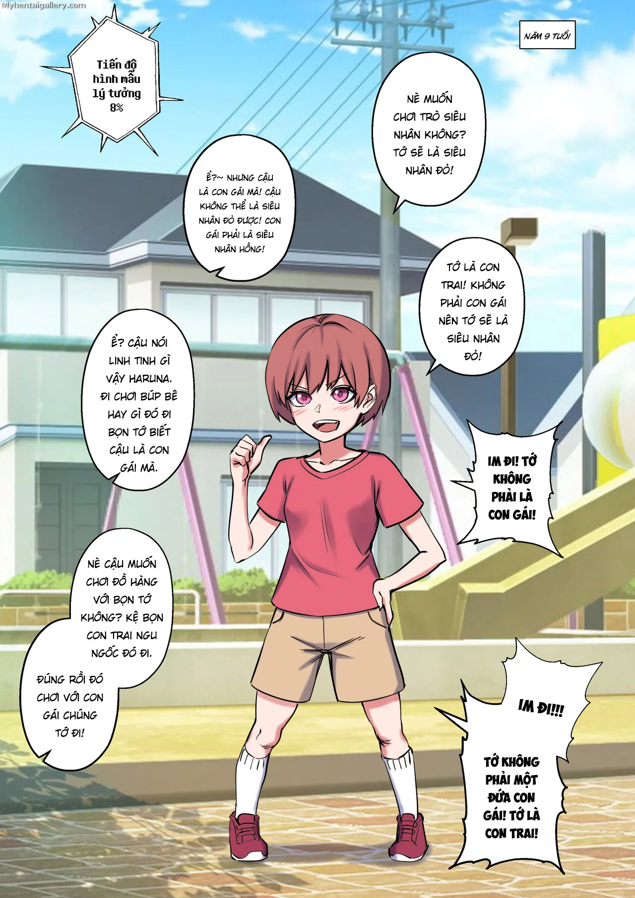 HentaiVN.net - Ảnh 6 - điều ước đêm giáng sinh - Chap 1